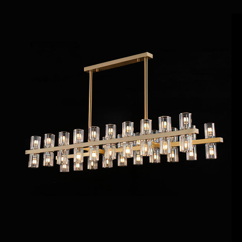 Akolia Crystal Chandelier - Elegant Lighting Fixture for Dining Room, Bedroom & Living Room | Modern Home Decor | Perfect for Weddings & Special Events