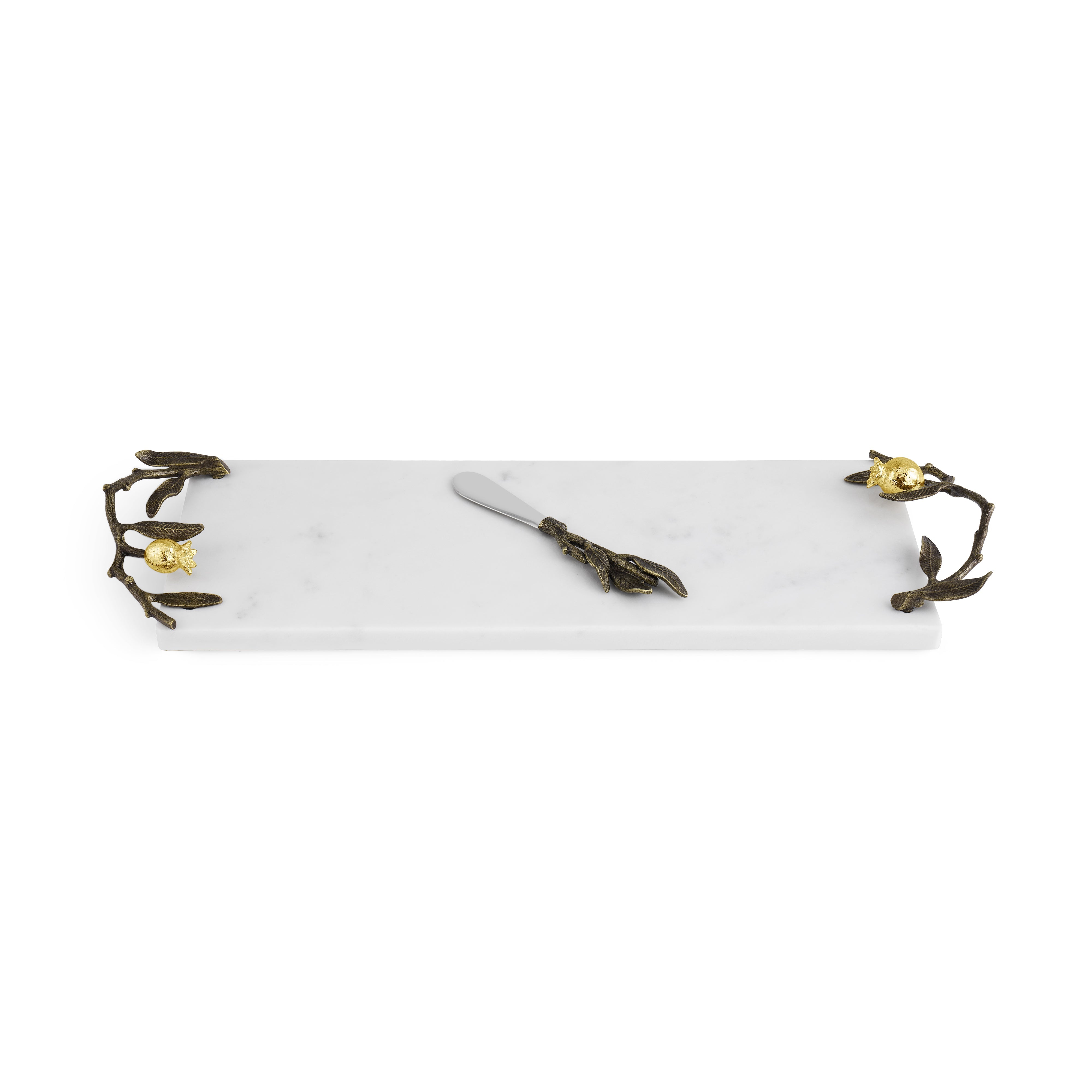 Premium Pomegranate Wood Cheese Board with Knife Set - Perfect for Charcuterie, Cheese Platters & Entertaining