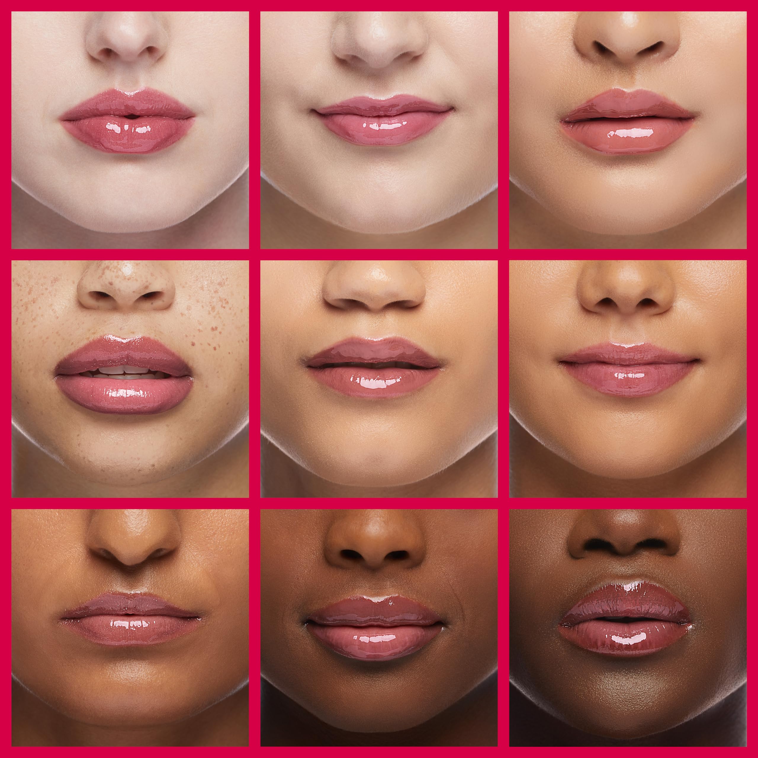 Essence Lip Care Oil & 16 Color Tints - Keybo Lip Plumper Dotom Lip Plus Extreme Plumping Clear Lip Gloss (3 Steps) | Korean Makeup | Winter Berry (#09) | Perfect for Daily Wear, Night Out & Special Occasions