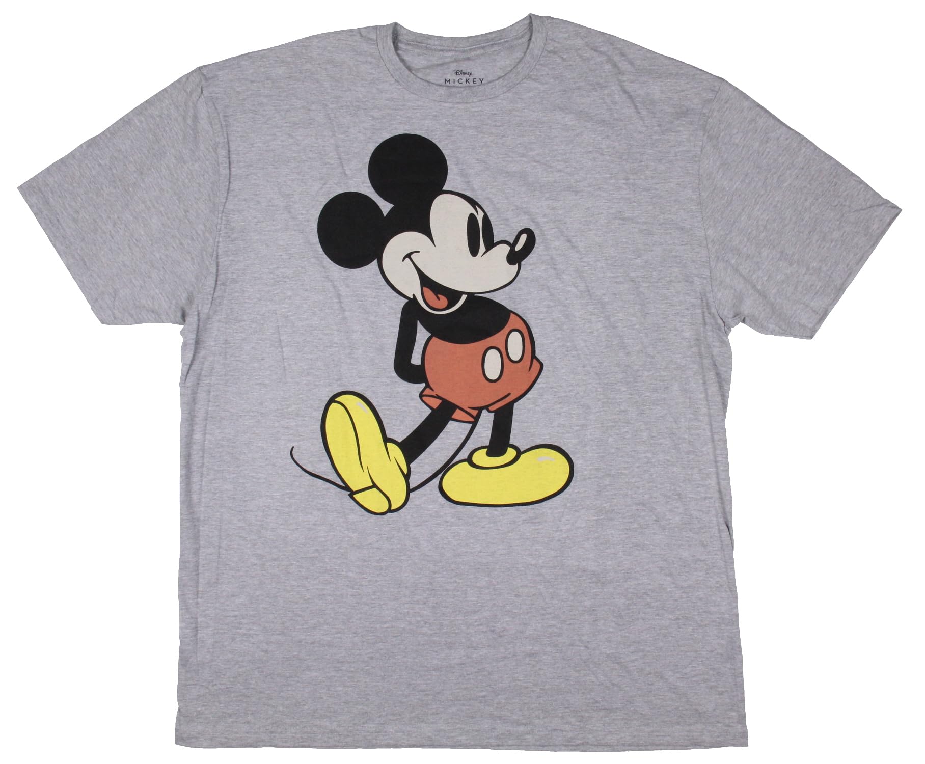 Disney Vintage Classic Mickey Mouse T-Shirt for Men - Casual Wear, Gifts, Disney Fan Apparel, Theme Park Outfits