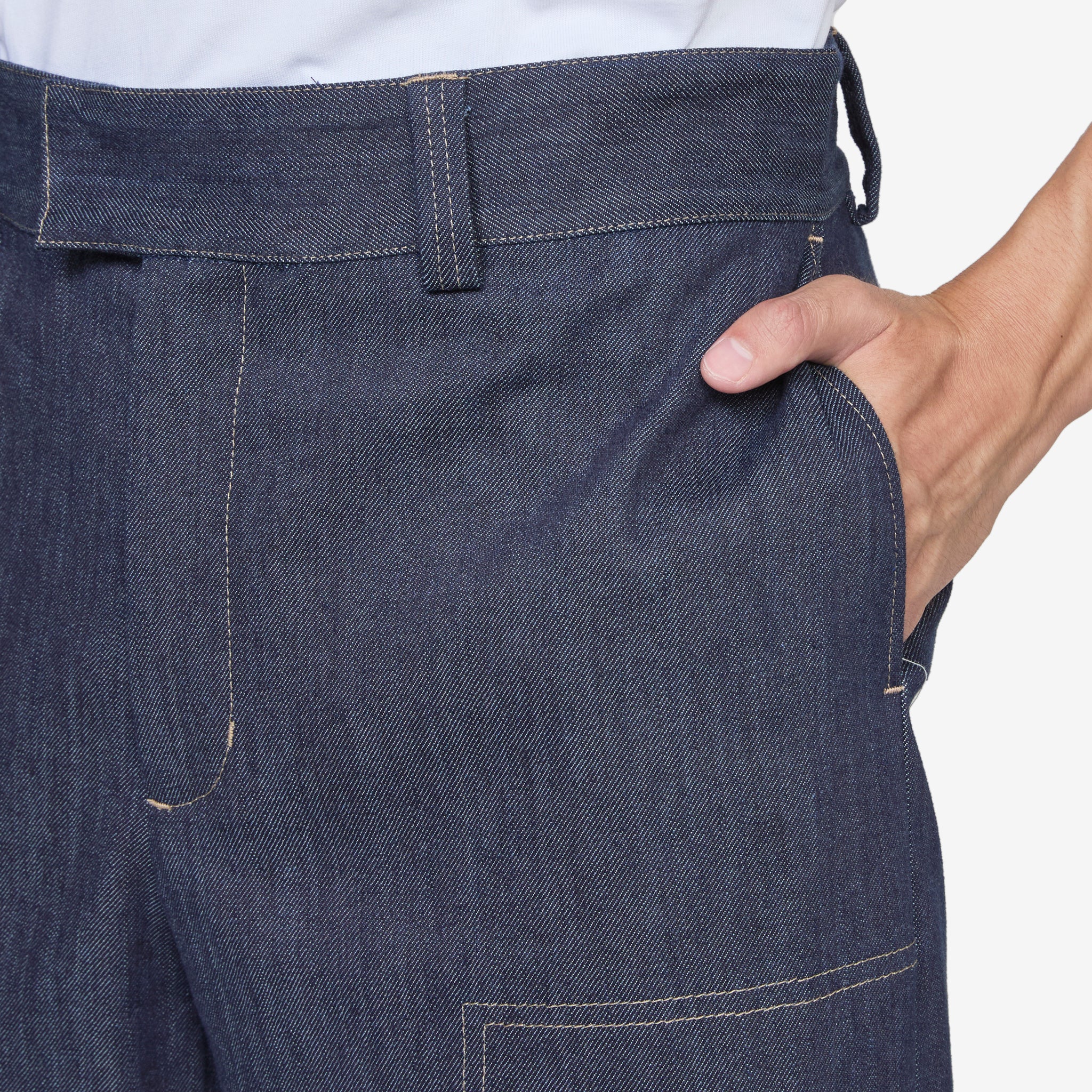Premium Emery Pants for Men - Classic Indigo Denim Jeans | Comfortable & Durable for Casual Wear, Work & Outdoor Activities