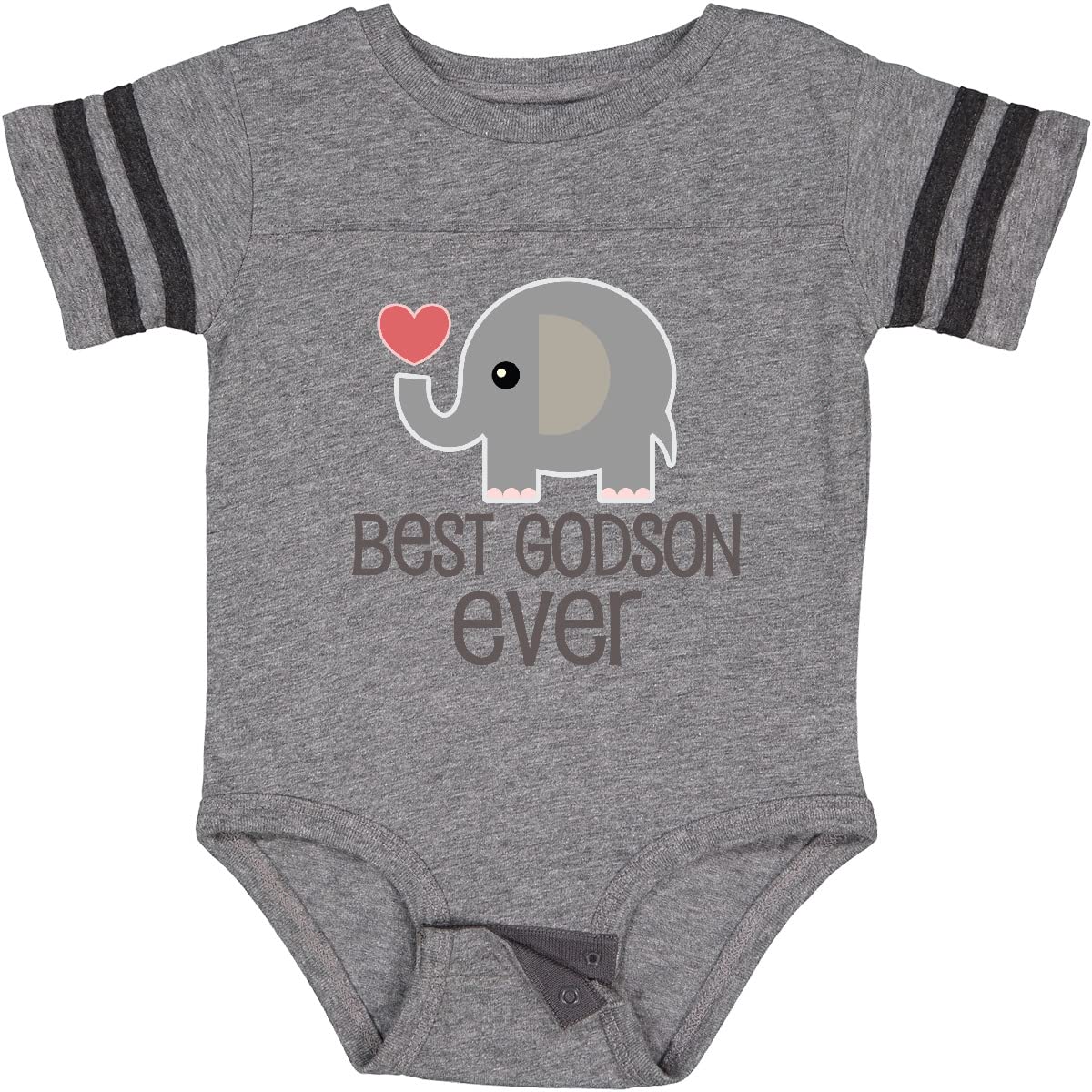 Inktastic Best Godson Baby Boy Bodysuit - Soft & Comfortable Cotton Onesie for Newborns, Infants & Toddlers - Perfect Gift for Baptism, Christening & Family Gatherings