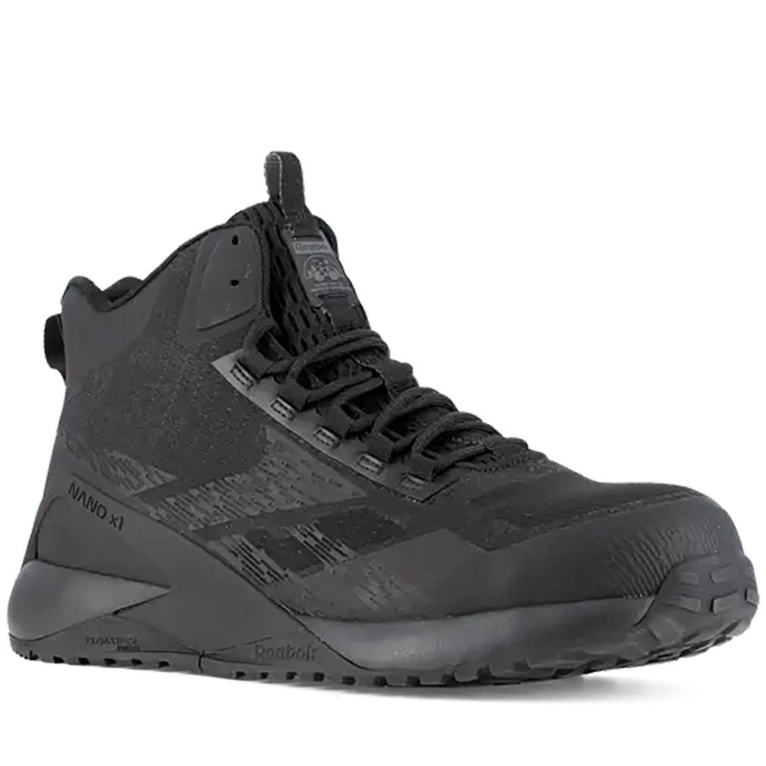 Nano X1 Adventure Composite Toe Athletic Work Boots for Men - Lightweight Safety Shoes for Construction, Hiking & Outdoor Work - Black
