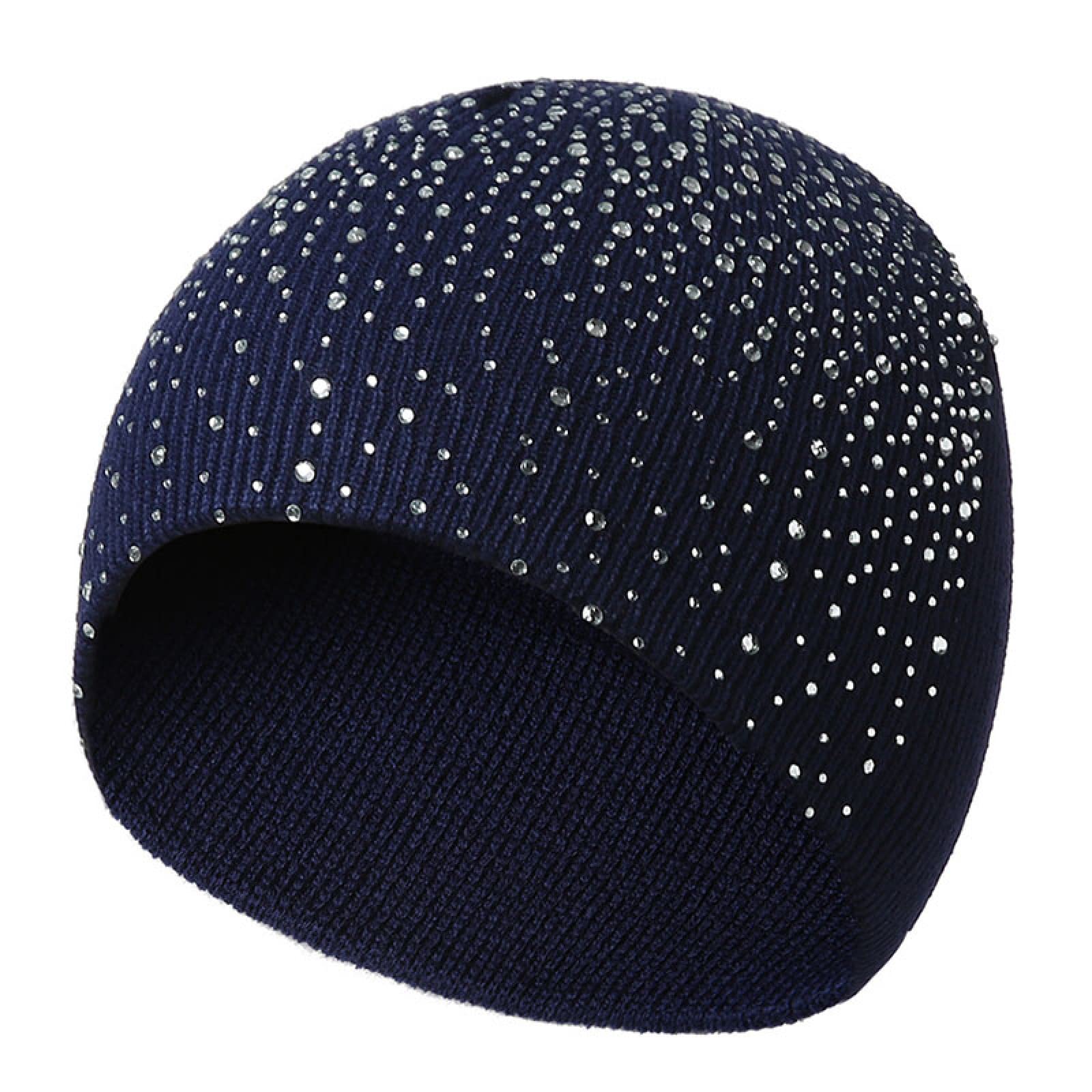 Men's & Women's Winter Beanie Hats - Warm Knitted Solid Color Beanies for Cold Weather | Cozy Unisex Hats for Outdoor Activities, Skiing, Snowboarding & Everyday Winter Wear