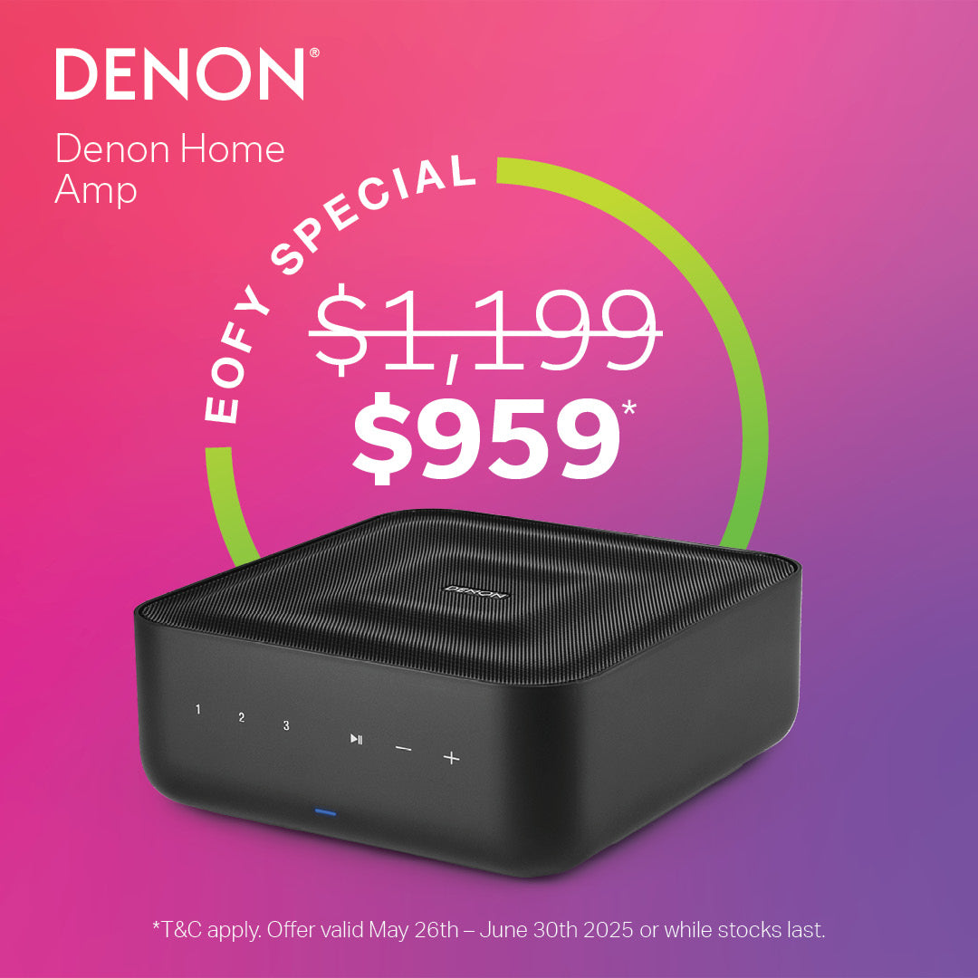 Denon Home Amp Compact Wireless Streaming Amplifier - High-Fidelity Audio for Home Theater & Music | Perfect for Living Rooms, Bedrooms & Home Offices