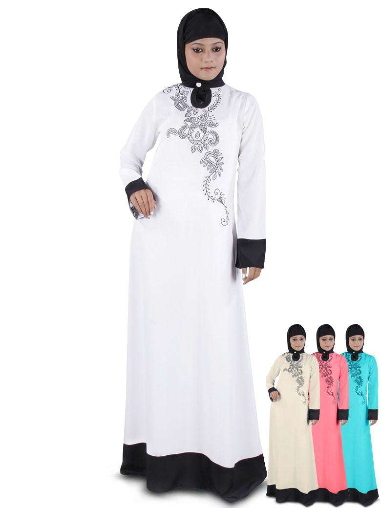 Elegant Ibtisam Abaya for Women - Modest Islamic Dress - Perfect for Prayer, Eid, and Special Occasions