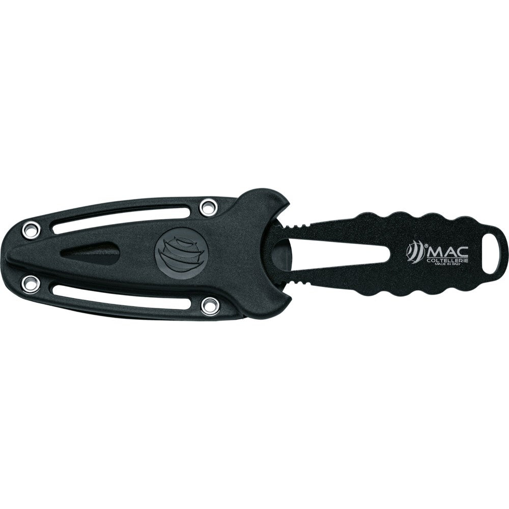 Mac Coltellerie Apnea 9 Dive Knife - Professional Stainless Steel Diving Knife for Scuba, Snorkeling & Water Sports | BE or Stainless Steel Options