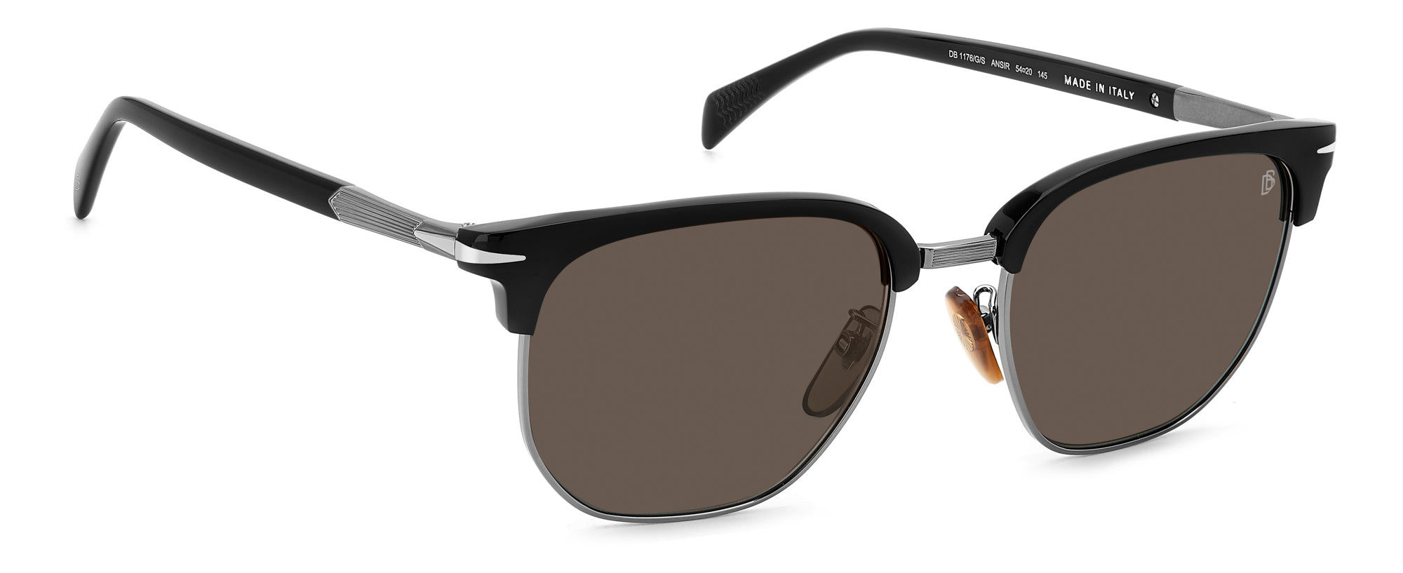 David Beckham DB1176/G/S Men's Sunglasses - Polarized UV Protection Aviator Style for Driving, Outdoor Sports & Fashion