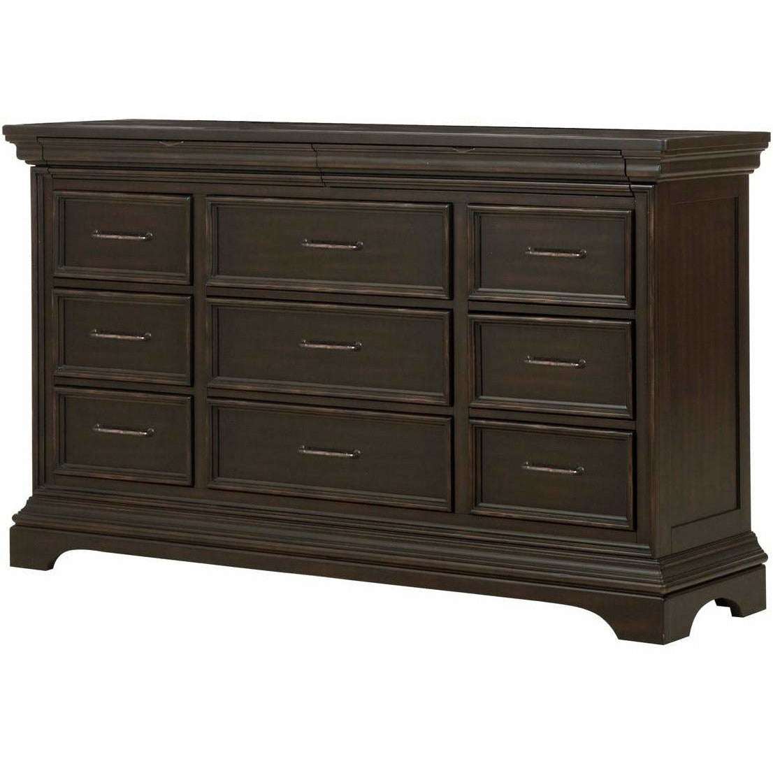 Caldwell 6-Drawer Dresser for Bedroom - Modern Wooden Chest of Drawers for Clothes Storage - Perfect for Home, Apartment, and Dorm Organization