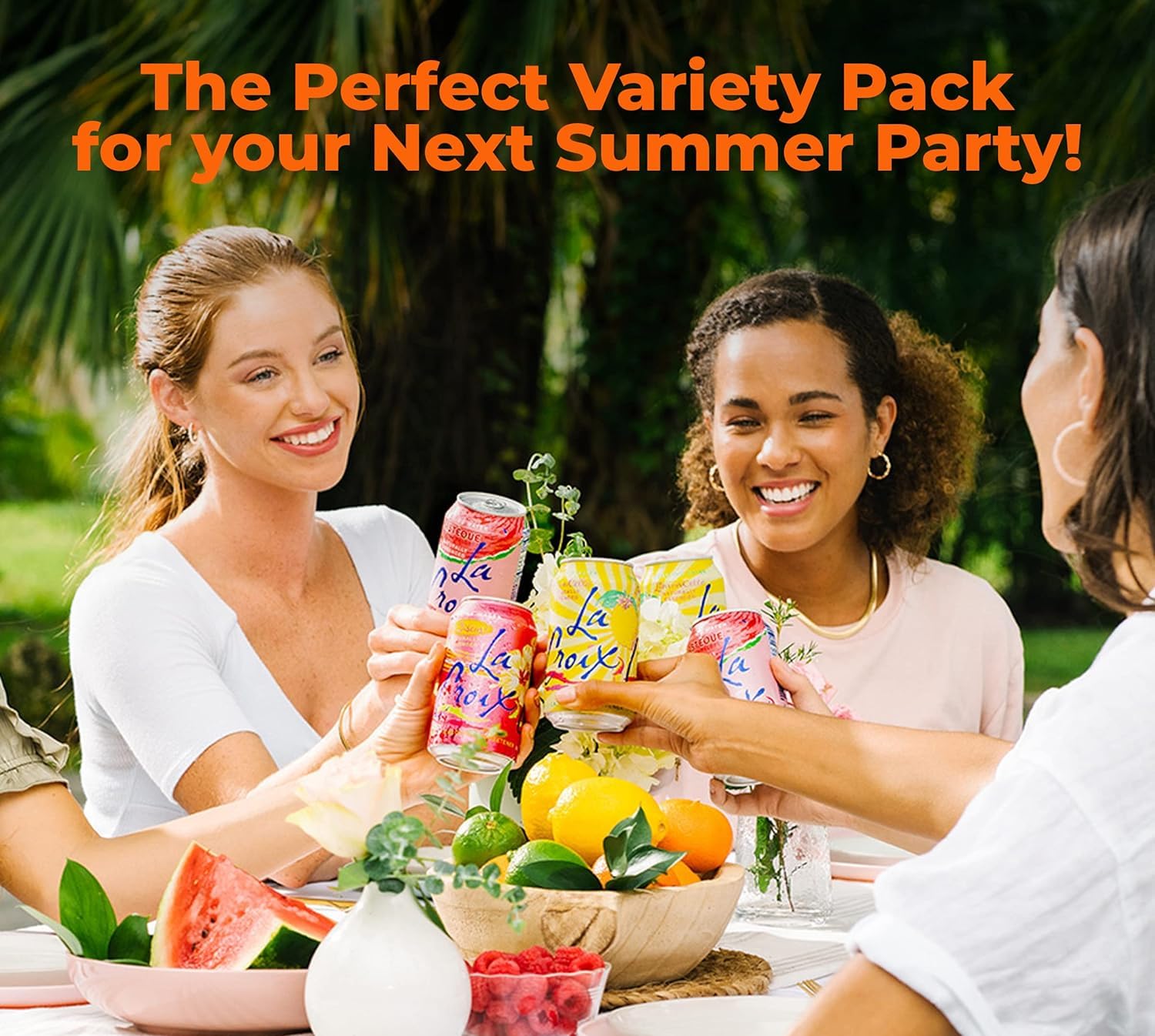 LaCroix Sparkling Water Variety Pack - Summer Citrus Flavors (6 Assorted, 12 fl oz Cans, Pack of 24) | Refreshing Beverage for Parties, Office & Healthy Hydration