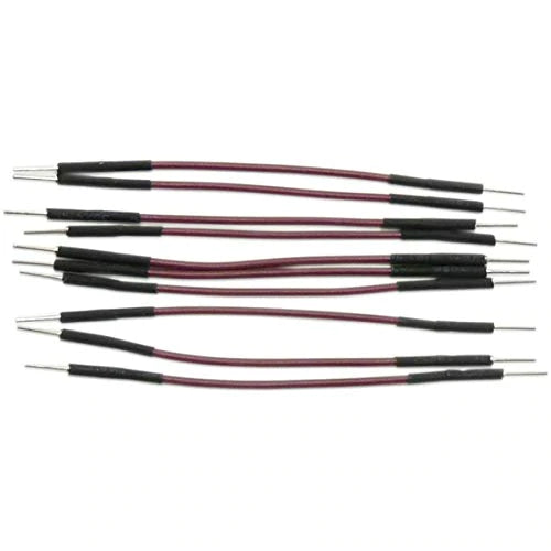 50-Piece Male to Male Breadboard Jumper Wire Kit - 2 to 8 Inch Lengths (10 Colors) - Perfect for Arduino, Raspberry Pi, and Electronics Prototyping Projects