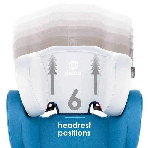 Diono Cambria 2-in-1 Booster Car Seat - Convertible High Back & Backless Booster for Kids 3-12 Years - Safe Travel for School, Road Trips & Everyday Use