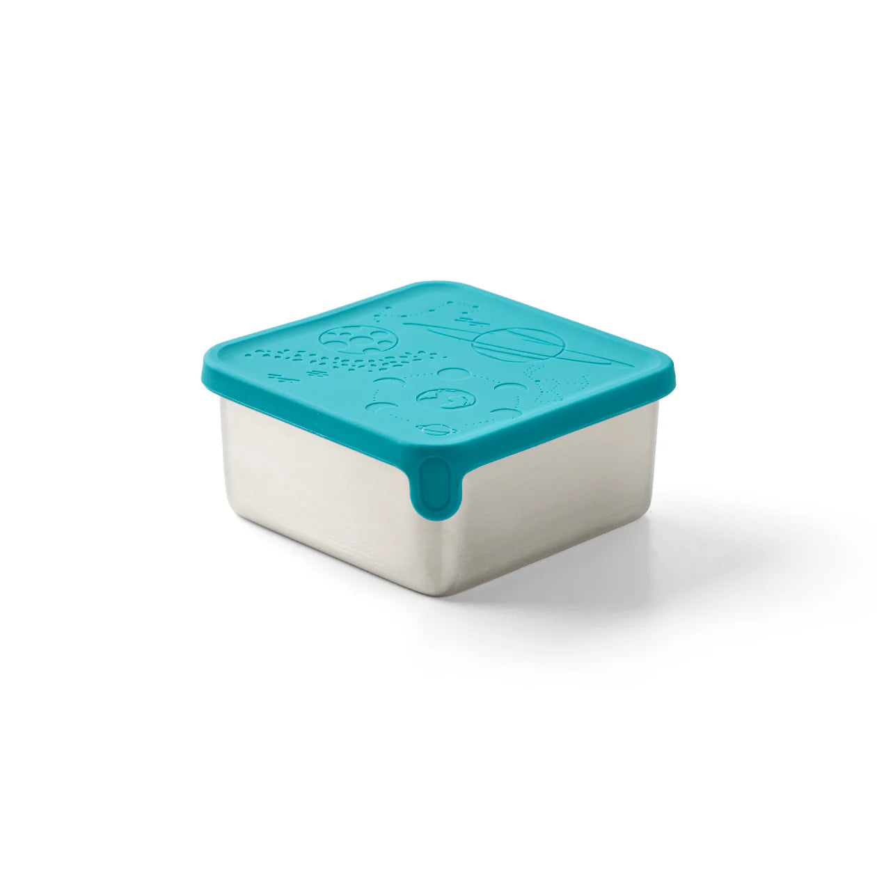 PlanetBox Big Square Dipper Stainless Steel Lunch Container - BPA-Free Food Storage for Kids & Adults | Perfect for School, Work, Picnics & Travel