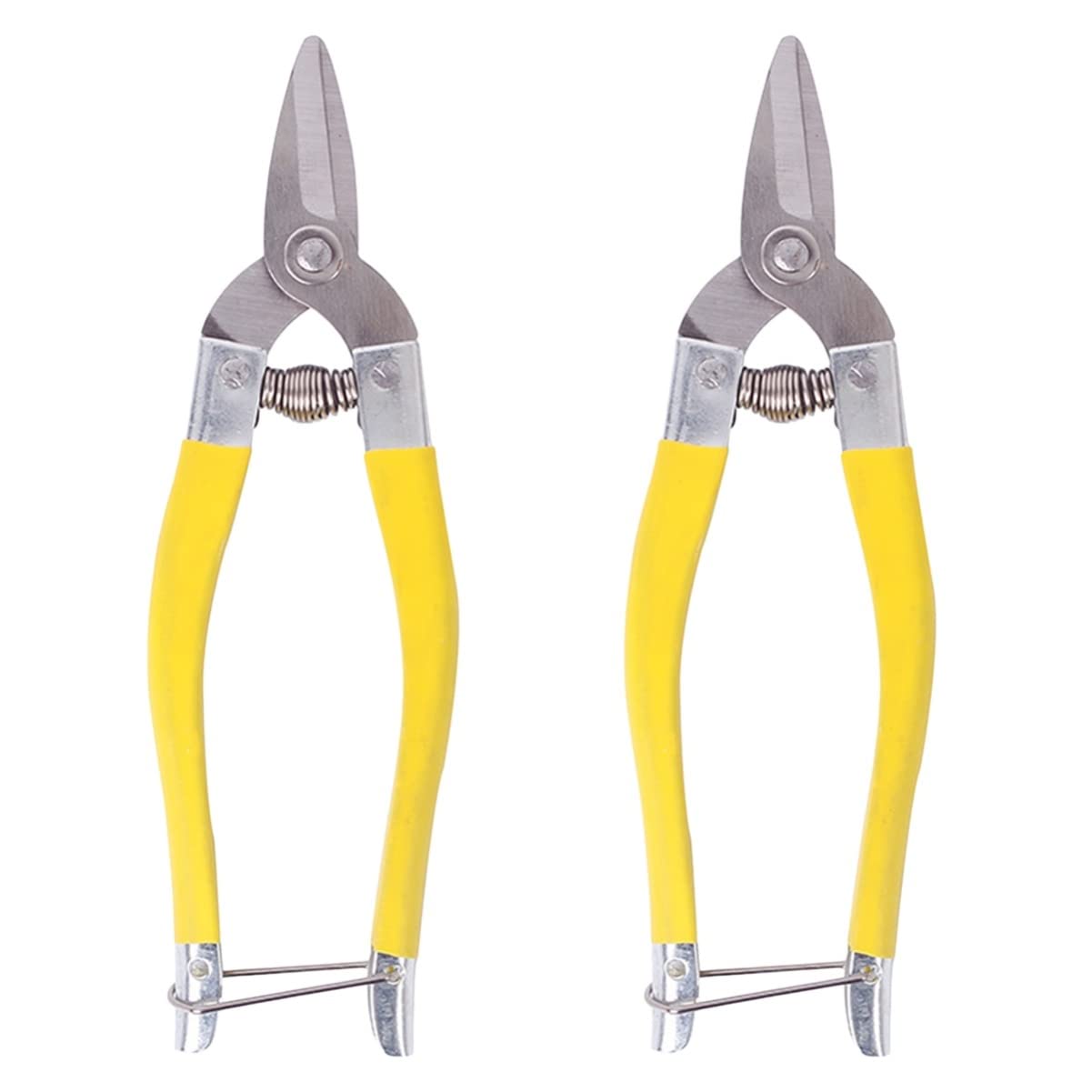 Yardwe 6-Piece Gardening Scissors Set - Stainless Steel Hand Pruners, Trimming Shears & Bonsai Pruning Shears for Plants, Flowers & Garden Care | Perfect for Home Gardeners & Professional Landscaping