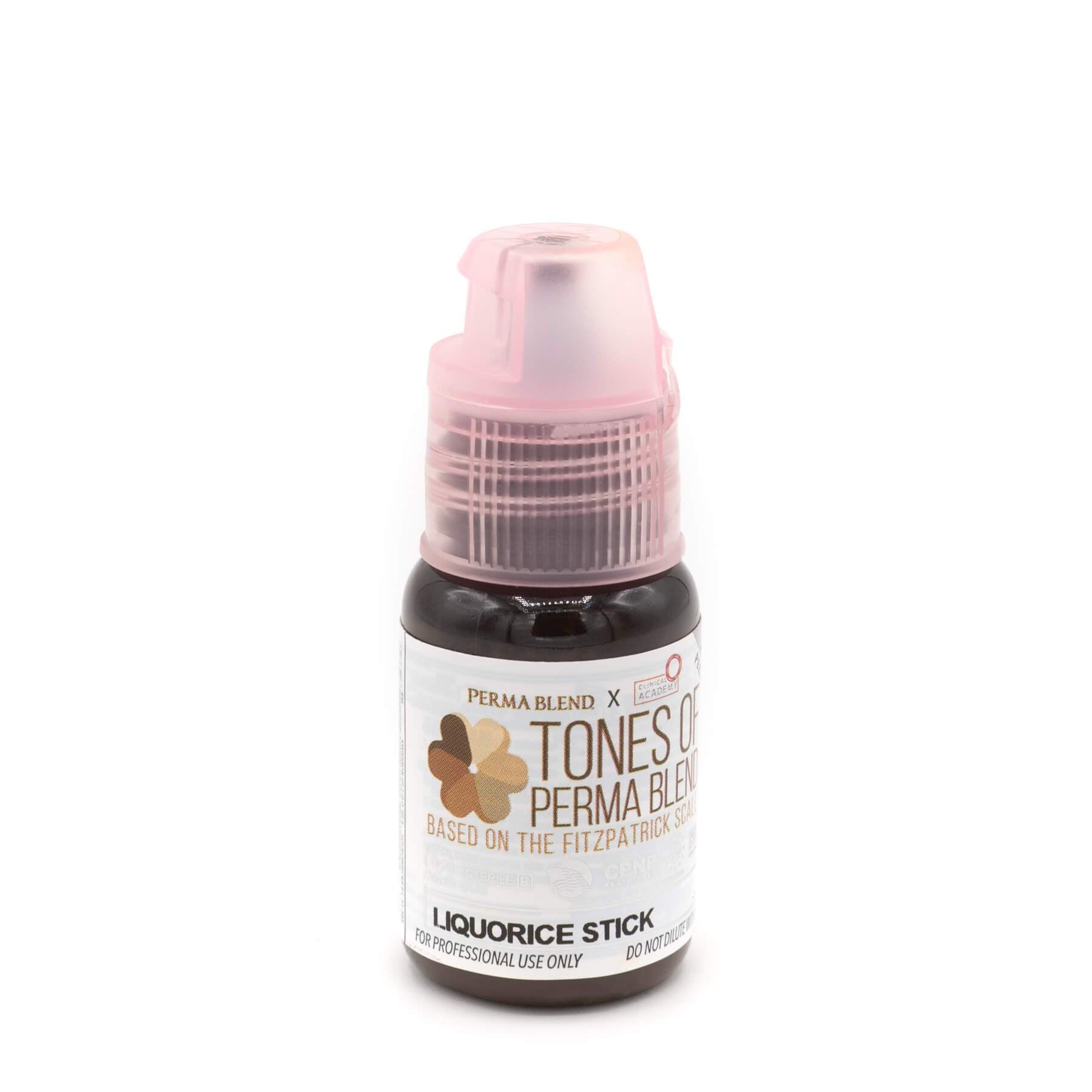 Perma Blend Tones Set of 3 Liquorice Sticks - Professional Tattoo Ink for Permanent Makeup & Cosmetic Tattooing - Perfect for Eyebrows, Lips & Beauty Enhancements