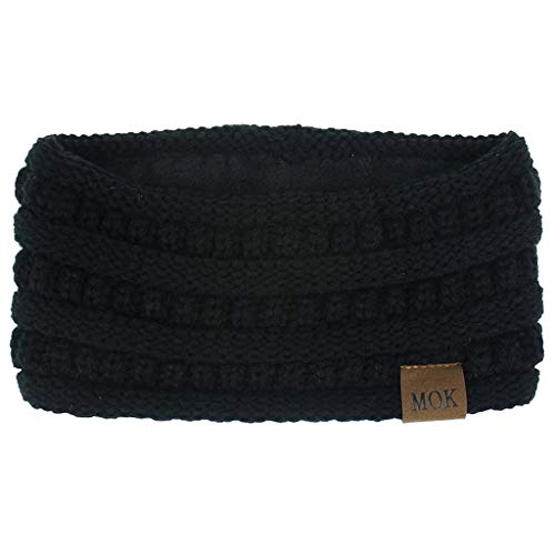 Elastic Knit Headbands for Women - Non-Slip Workout & Running Headbands - Sweat-Wicking Sports Hair Wraps - Perfect for Yoga, Gym, and Outdoor Activities