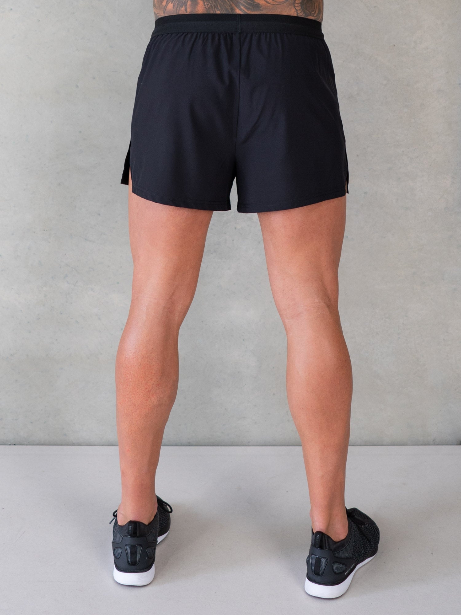 3 Pack Men's Training Shorts - Black Gym Workout Shorts for Running, Basketball & Fitness