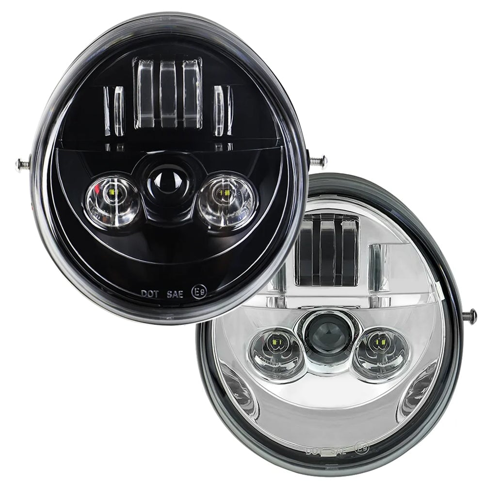 Eagle Lights V-Rod & Street Rod LED Projection Headlight - High Performance Motorcycle Lighting for Harley Davidson VRSC Models - Perfect for Night Riding and Enhanced Visibility