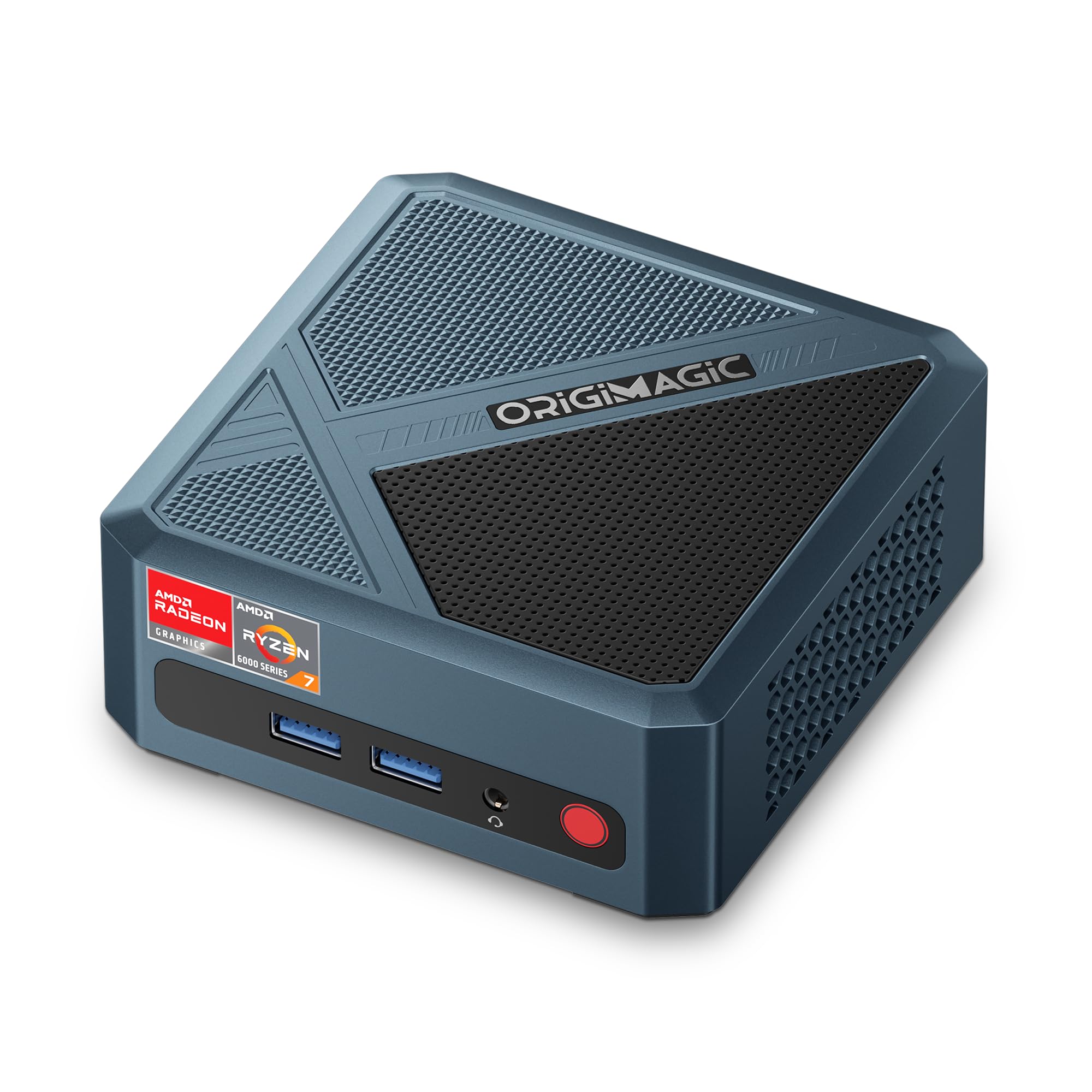 N2 PRO Mini Gaming PC - AMD Ryzen 7 6800H (Up to 4.7GHz), 32GB DDR5 RAM, 512GB PCIe SSD, Dual HDMI & USB4, BT 5.2/WiFi 6E, 2.5G LAN, Windows 11 Pro - Compact Desktop Computer for Gaming, Streaming & Office Work
