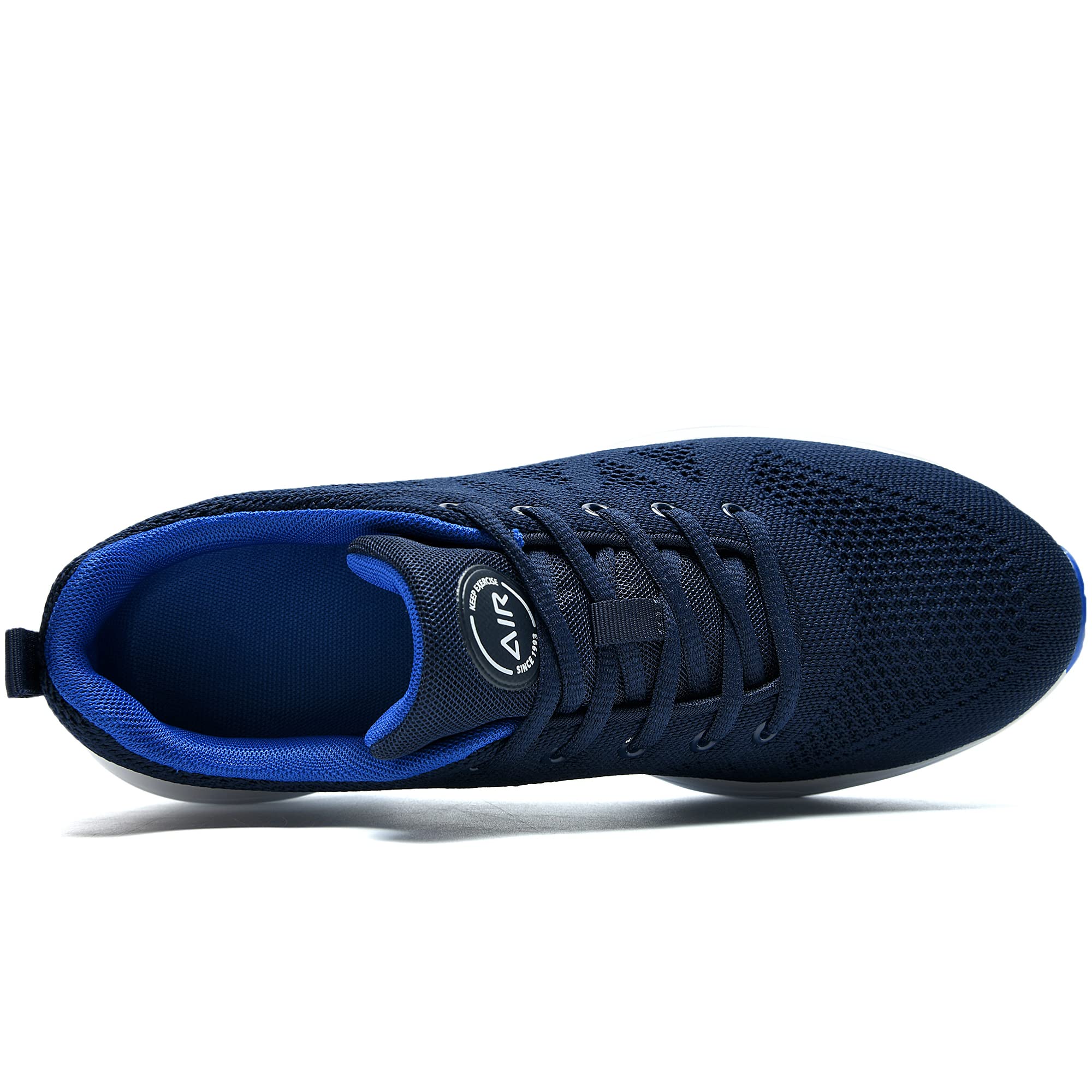 Men's Lightweight Breathable Knit Running Shoes - Athletic Tennis Jogging Gym Sneakers for Walking - US Size 7-12.5 - Perfect for Workouts, Casual Wear & Daily Activities
