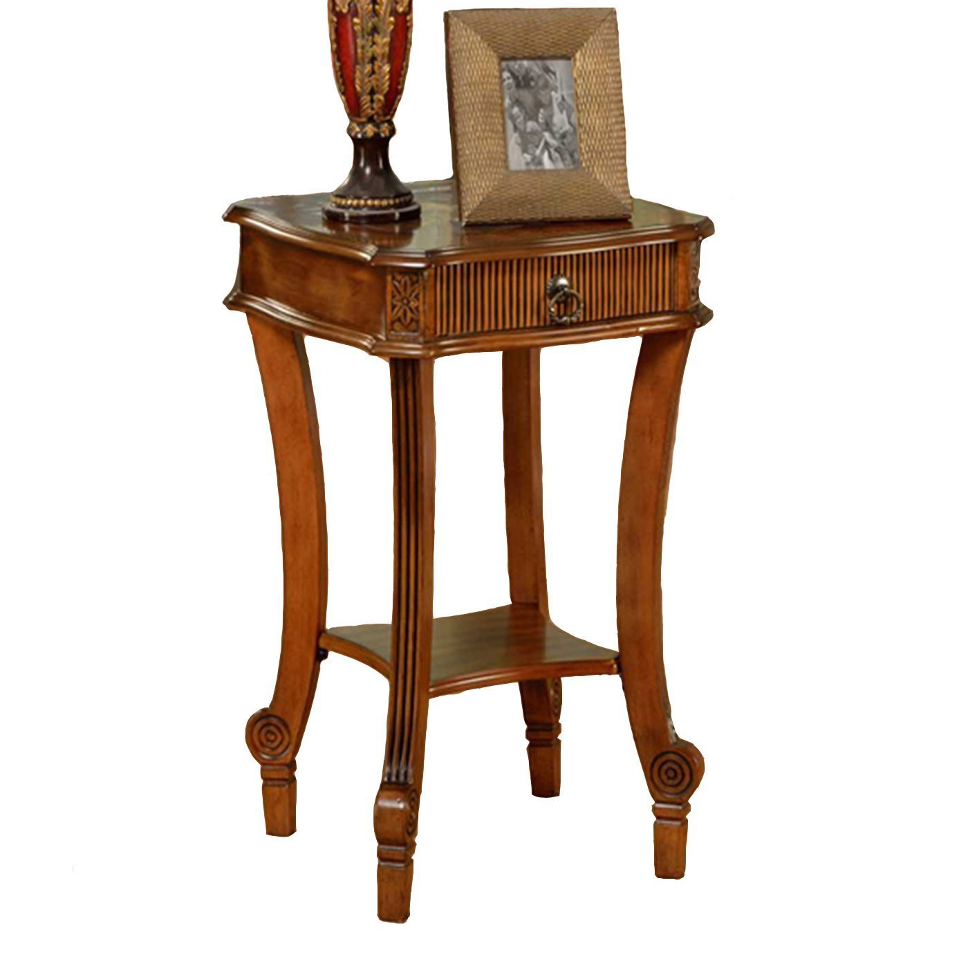 Handcrafted Cedar Wood End Table - Rustic Nightstand for Living Room, Bedroom & Patio - Perfect for Coffee, Books & Decor