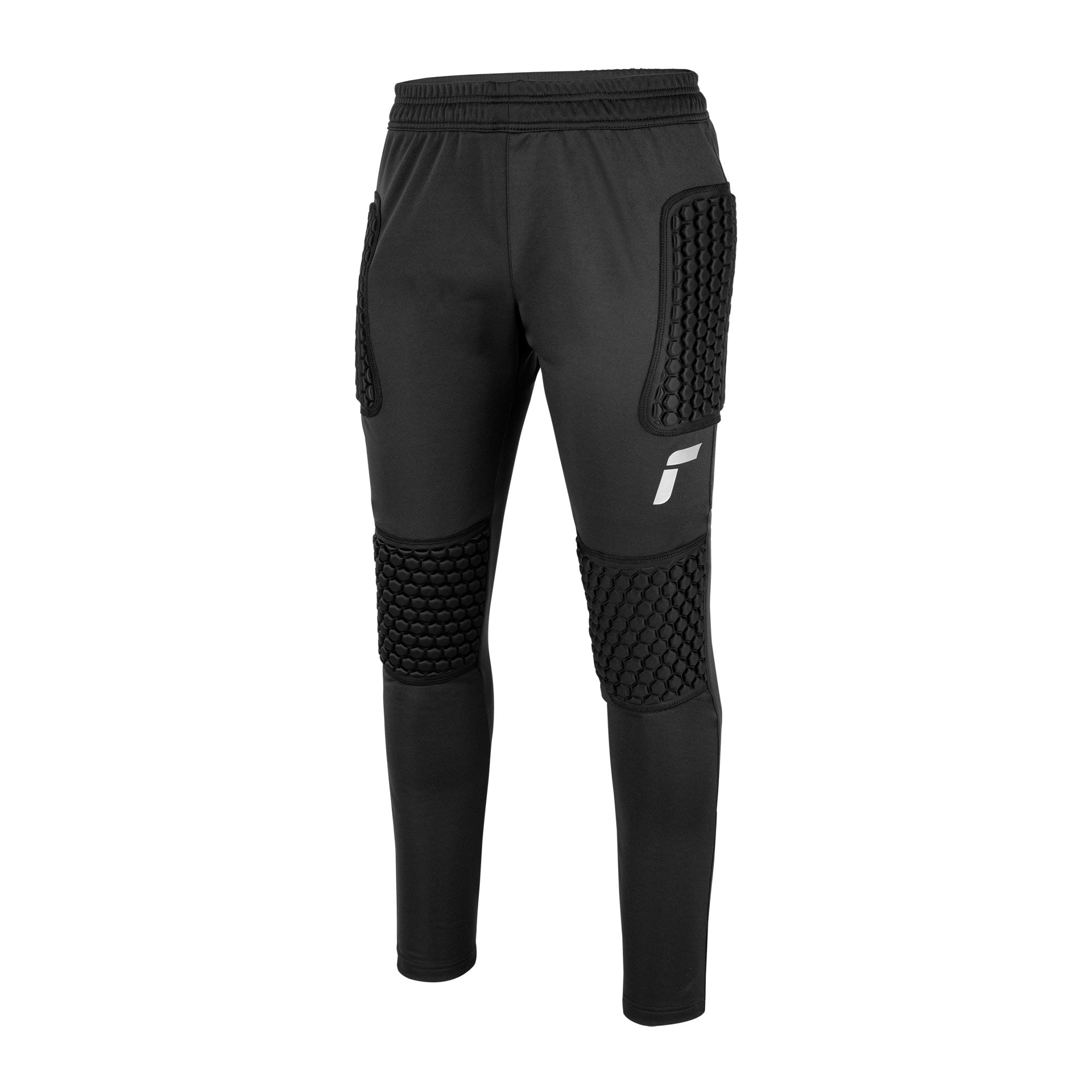 Reusch Adult Advanced Contest II GK Pant - Black - Premium Goalkeeper Soccer Pants for Training & Matches