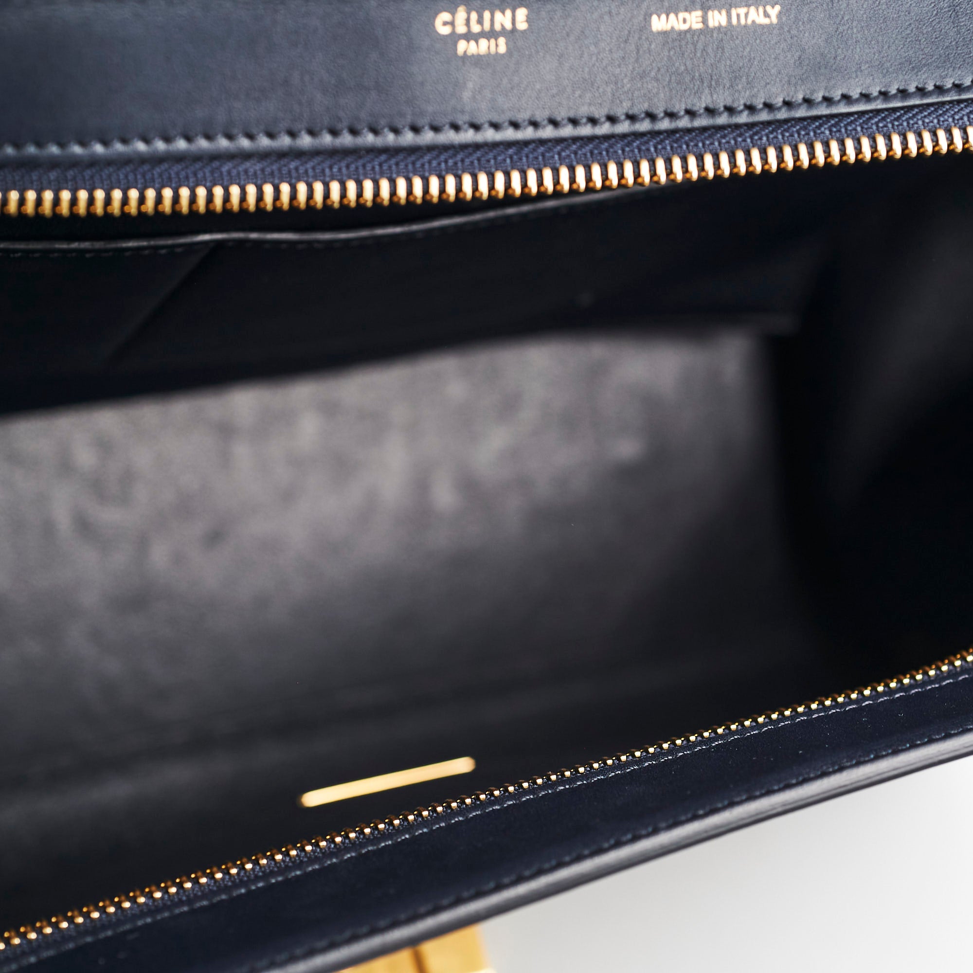 Celine Trapeze Medium Handbag in Blue/Navy - Luxury Leather Tote Bag for Women | Perfect for Work, Travel & Everyday Use