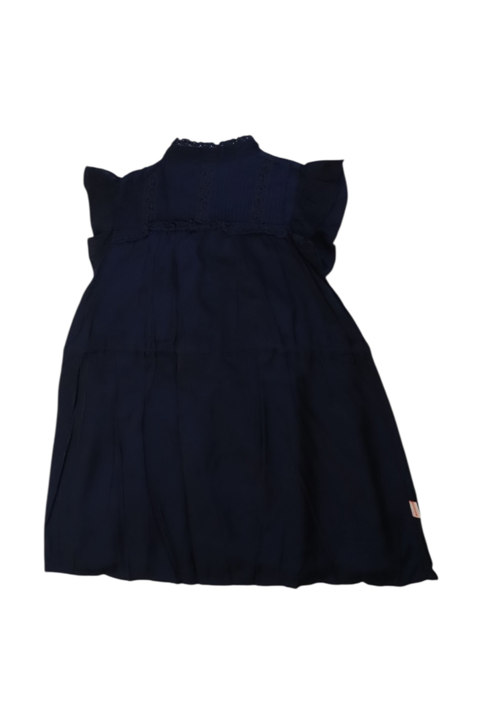 Ponpoko Ruffle Detail Dress for Girls Size 5T - Cute Floral Summer Party Outfit for Toddler Birthday & Special Occasions