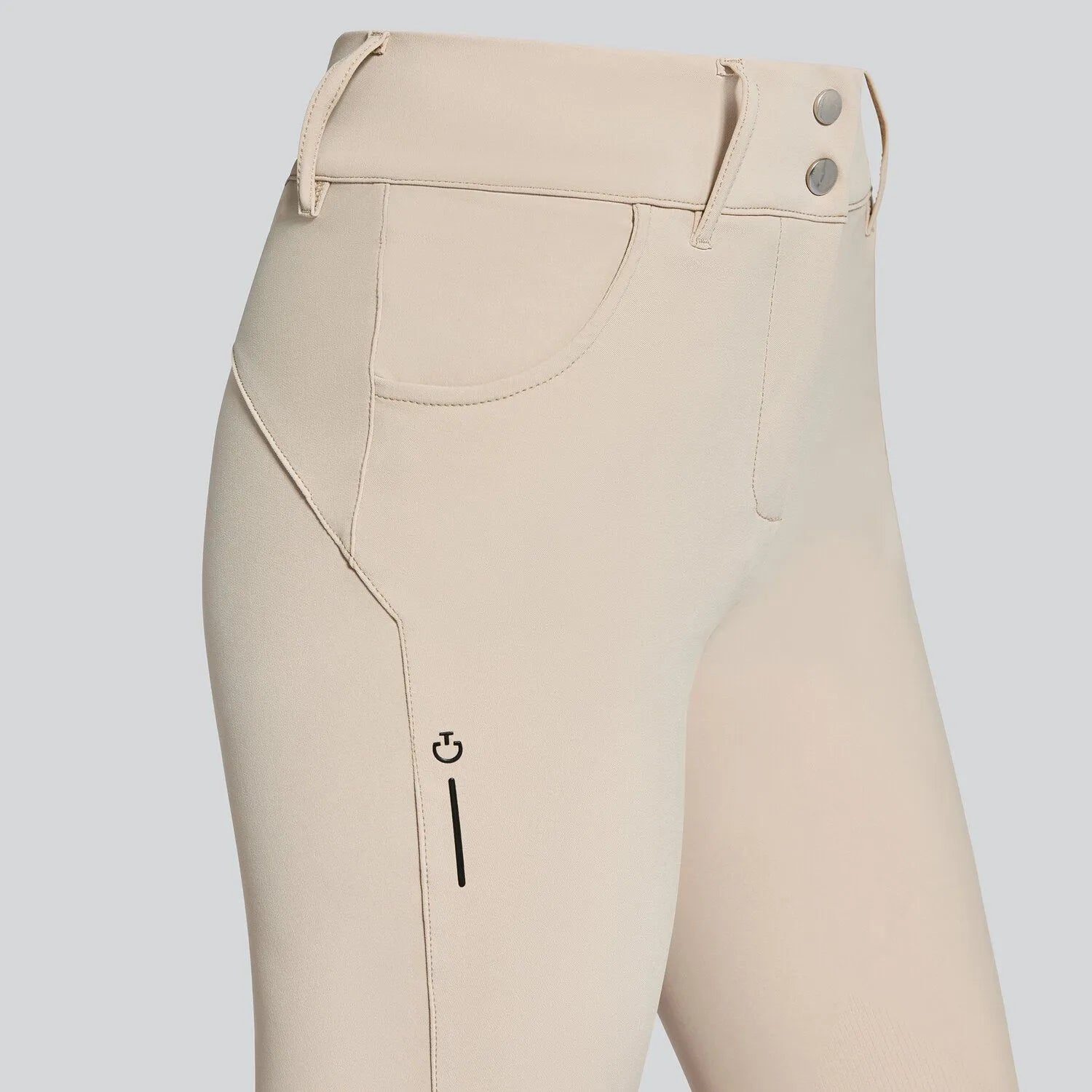 Cavalleria Toscana Women's RS Competition Riding Breeches - Premium Equestrian Show Jumping & Dressage Pants for Horseback Riding