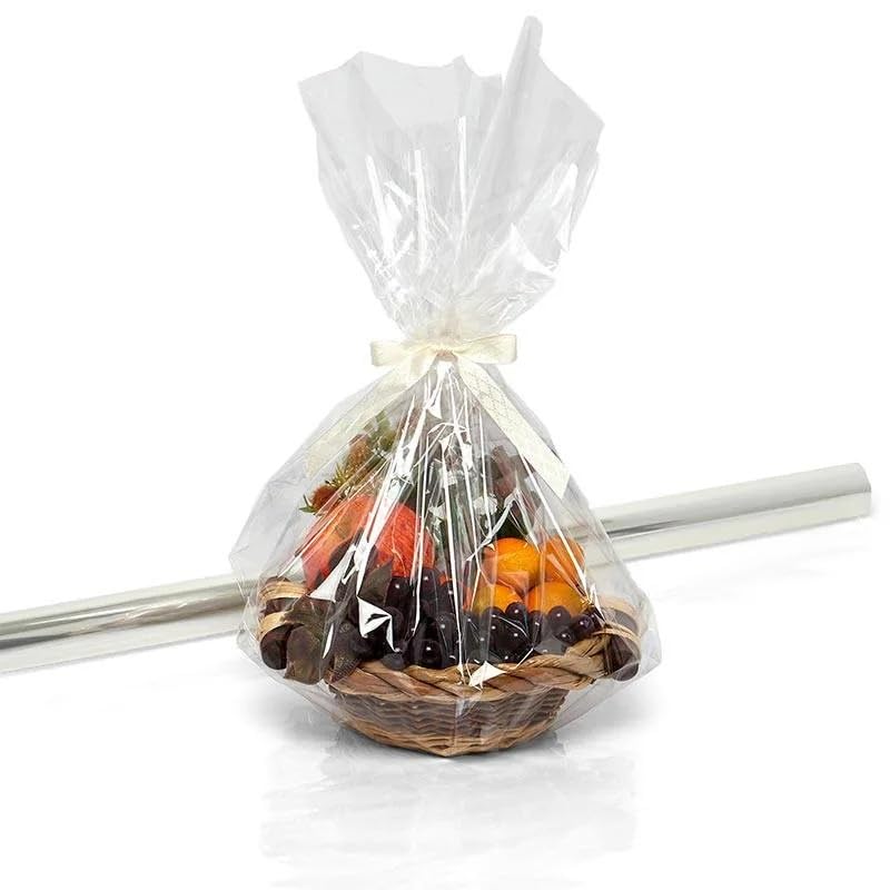 Premium Clear Cellophane Wrap Roll - 30