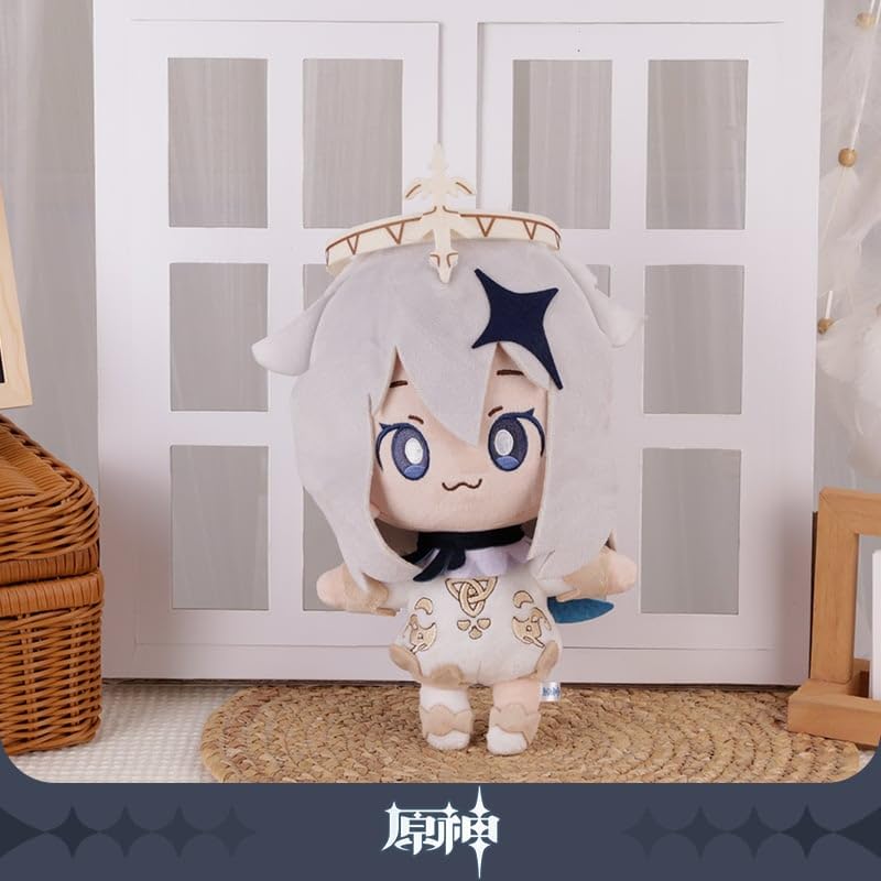 Genshin Impact Paimon Plush Doll - Official Mihoyo Merchandise, Soft Stuffed Animal Toy for Fans, Perfect for Gaming Room Decor, Cosplay Props, and Anime Collectibles