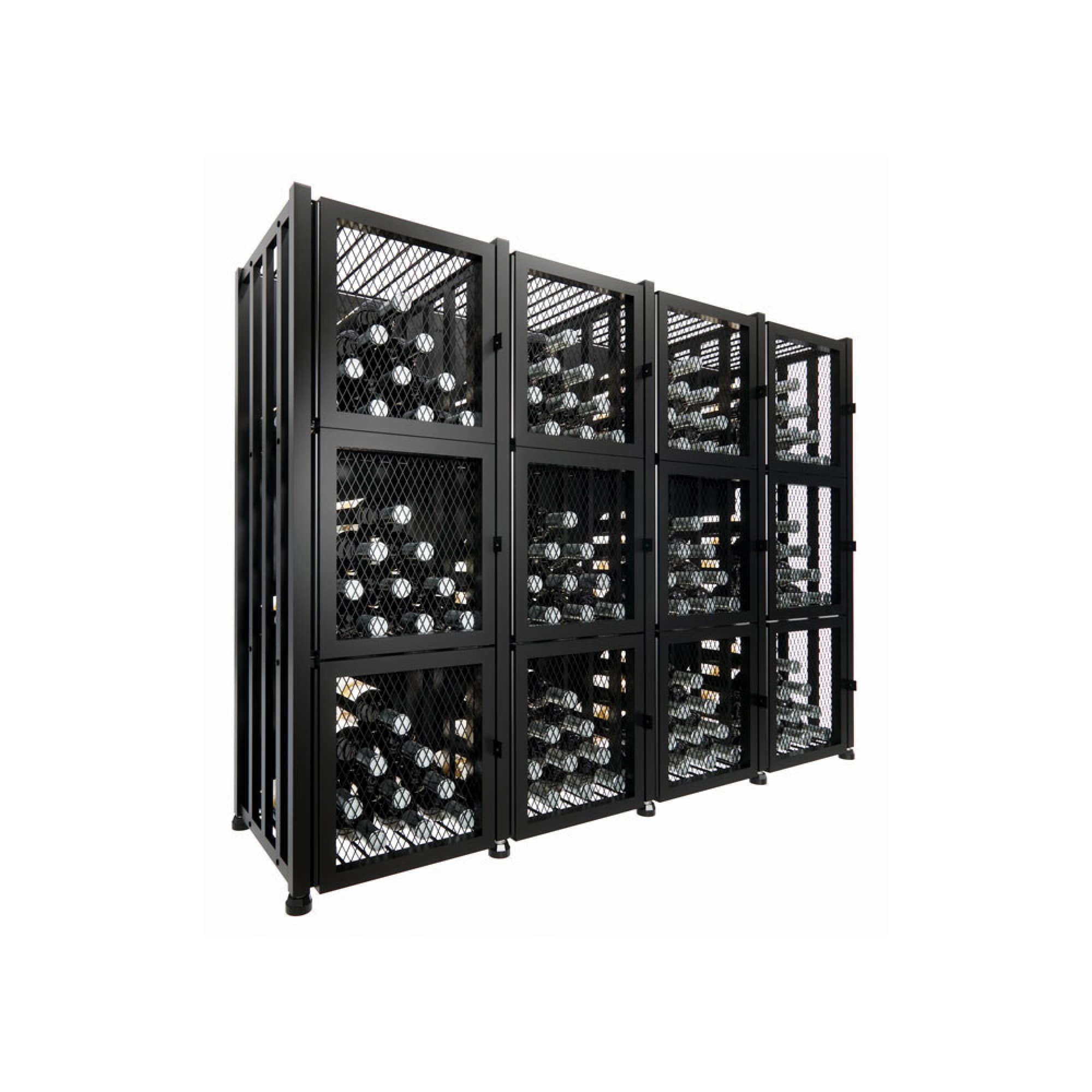 Premium Short Locker Wine Storage Case - Holds 192 Bottles | Ideal for Home Cellars, Restaurants & Wine Collectors | Durable & Space-Saving Design