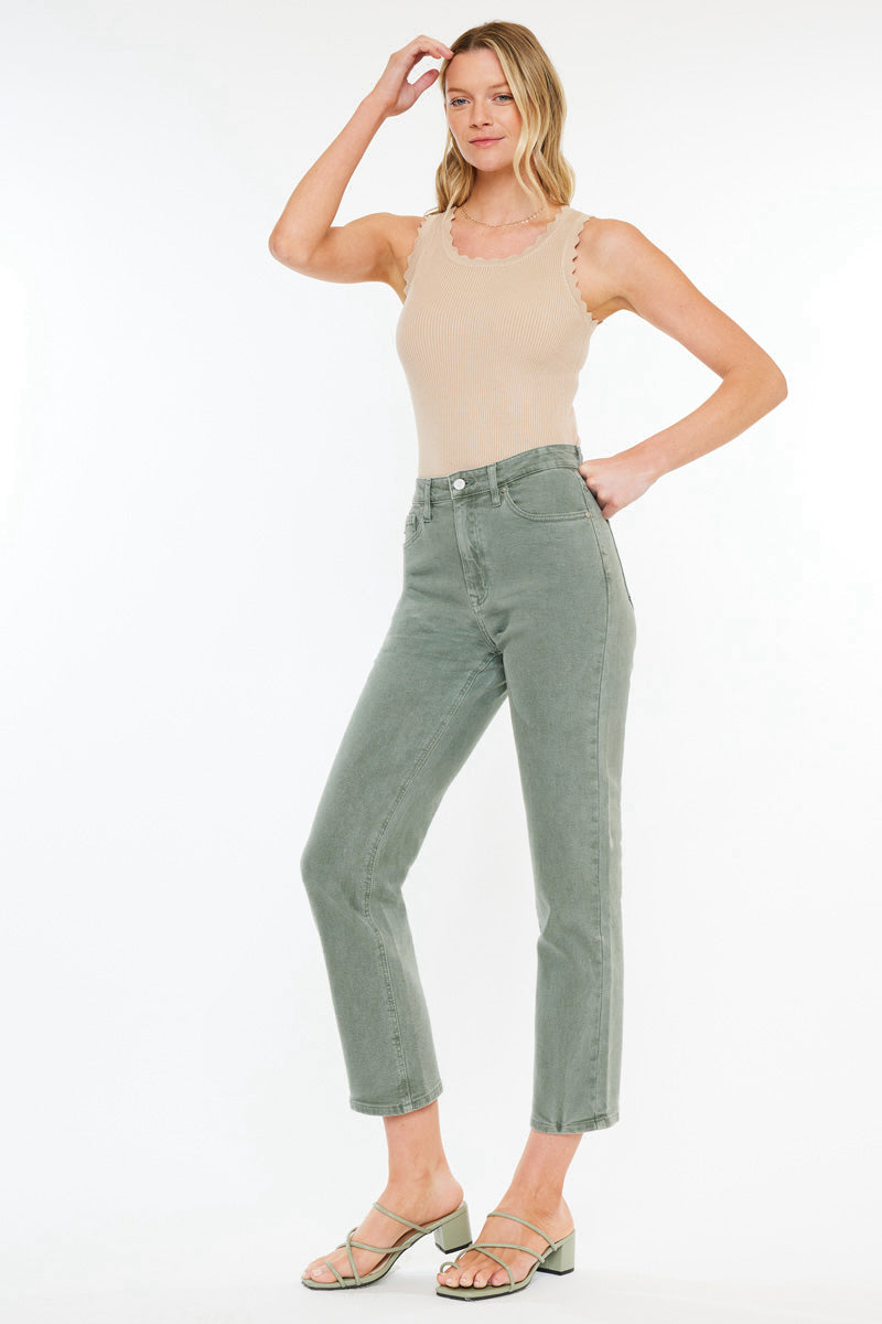 Zandria Women's Ultra High Rise 90s Straight Leg Jeans - Vintage Denim Pants for Casual Wear & Everyday Outfits