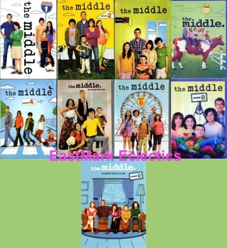 The Middle Complete Series DVD Box Set Seasons 1-9 - Family Comedy TV Show Collection - Perfect for Binge Watching & Gift Giving