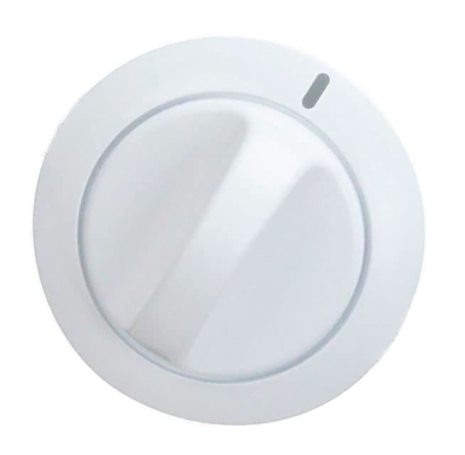 Frigidaire Dryer Timer Knob Replacement - AP2108019, 131141001, 131790001 - White 2-Setting Dryer Control Knob - Perfect for Laundry Room Appliance Repair & Maintenance