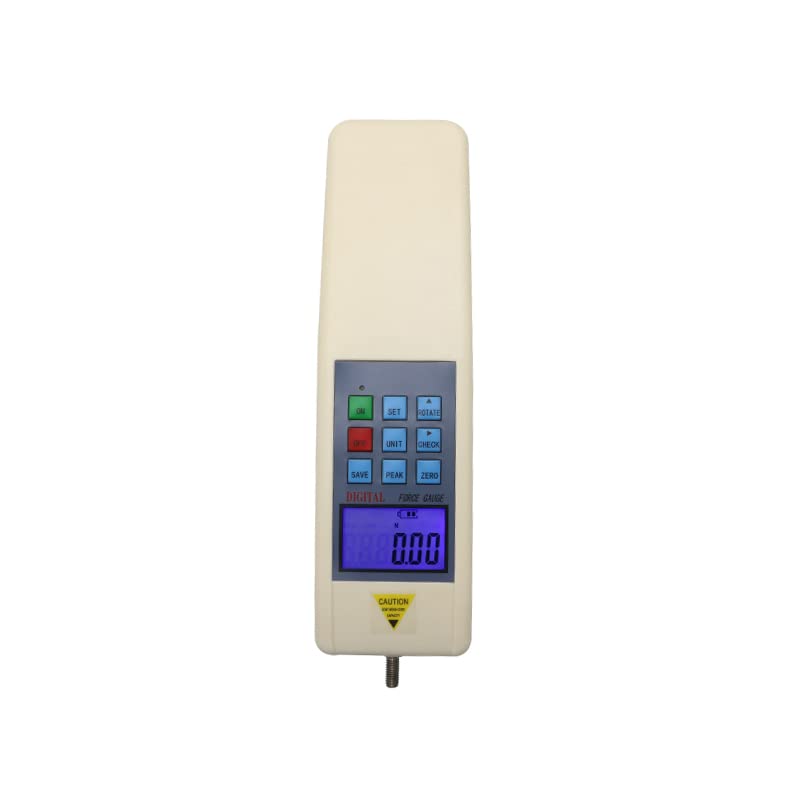 Digital Force Gauge HF-30 - 3 Measurement Units (N, Kg, Lb) Push Pull Tester with RS232 Cable & Software | Precision Dynamometer for Industrial Testing, Quality Control & Lab Measurements