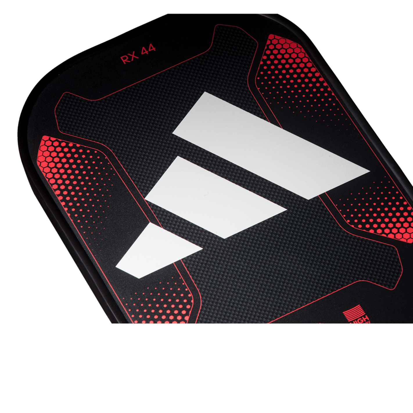 Adidas RX44 Premium Pickleball Paddle - Lightweight Carbon Fiber Paddle for Competitive Play - Perfect for Indoor & Outdoor Pickleball Tournaments and Recreational Games