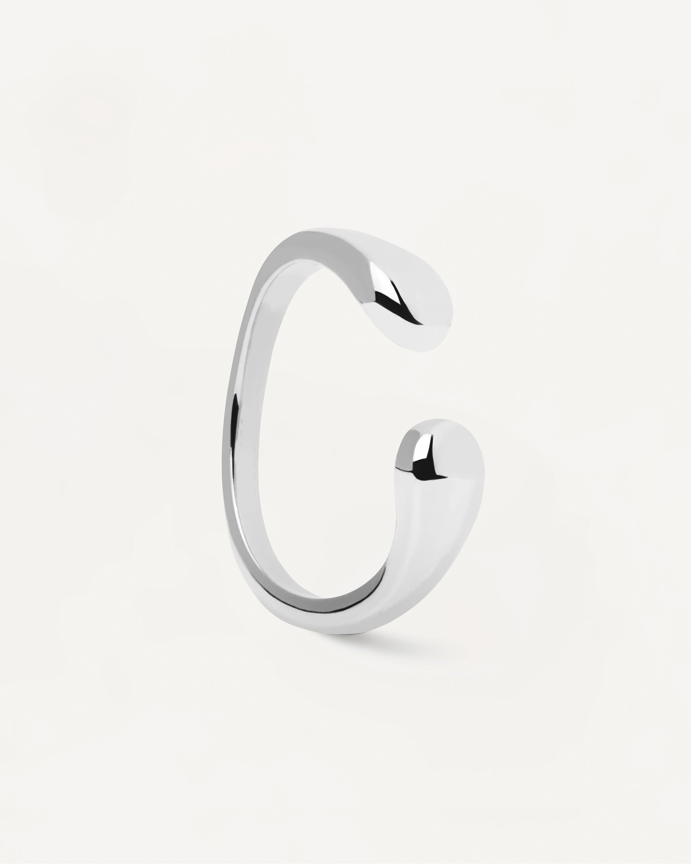 Elegant Crush Silver Ring for Women - Dainty Stackable Minimalist Jewelry Gift for Her - Perfect for Everyday Wear, Date Nights & Special Occasions