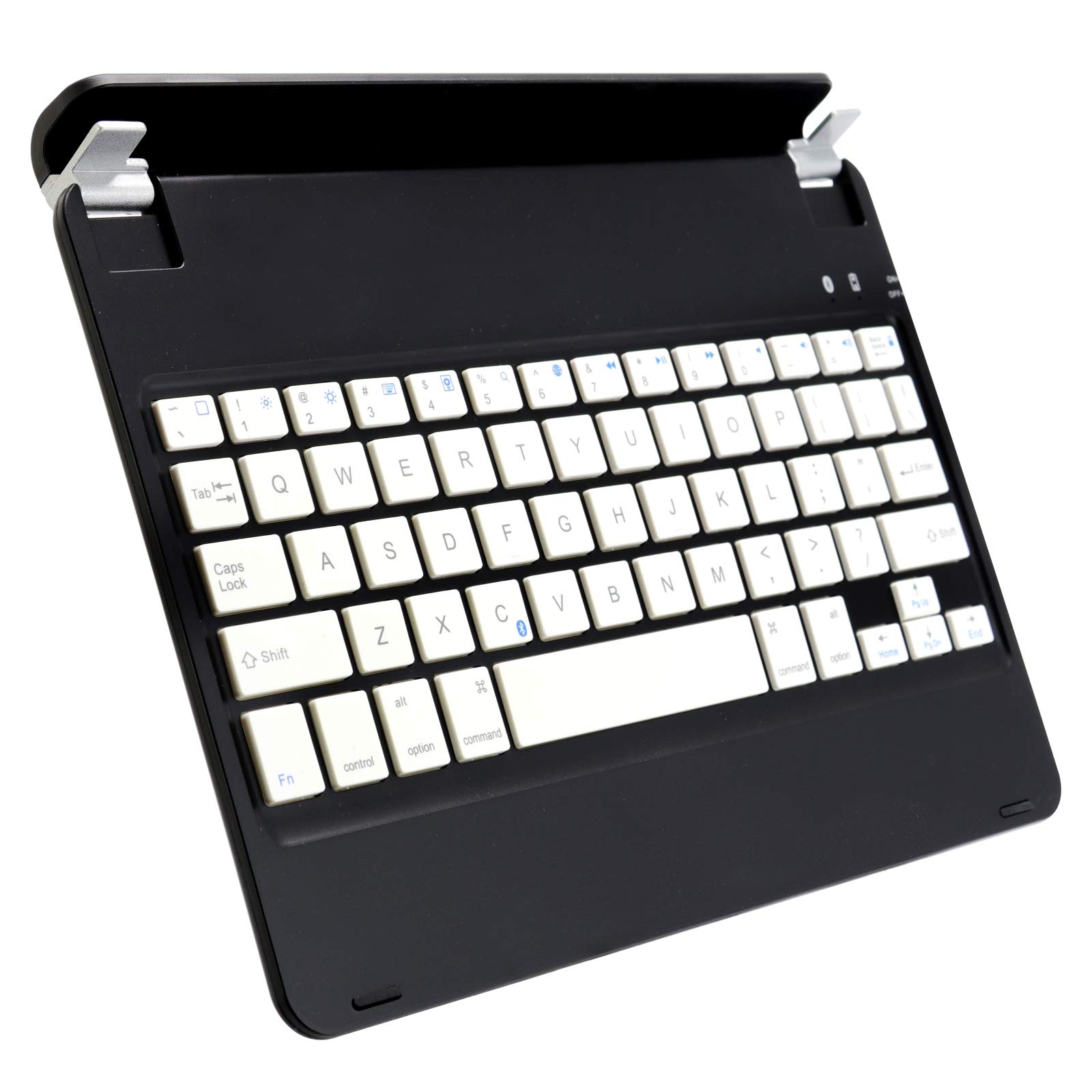 Premium Black Metallic Bluetooth Keyboard Compatible with iPad Pro & iPad Air 5th/6th Gen - Includes 9.7