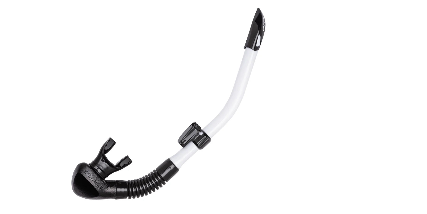 Riffe Stable Snorkel - Comfortable & Durable Snorkeling Gear for Scuba Diving, Freediving & Underwater Adventures