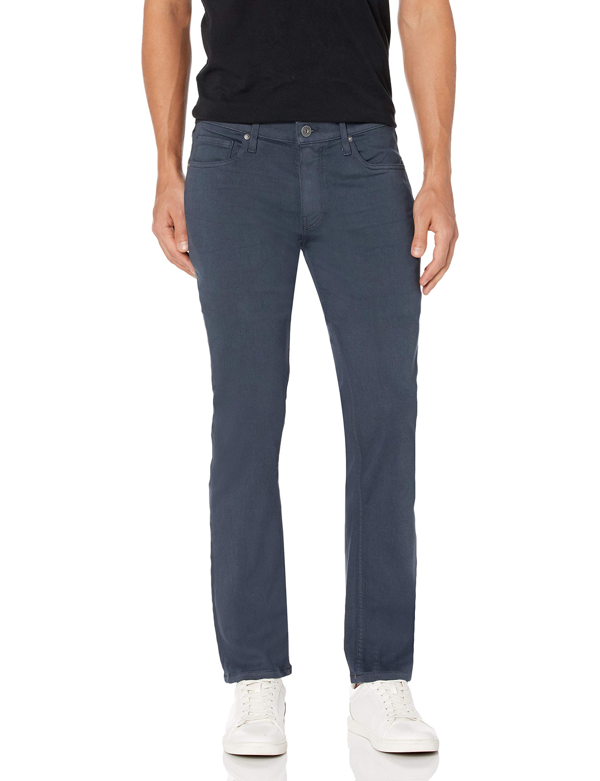 PAIGE Men's Normandie Transcend Straight Leg Jeans - Comfortable Stretch Denim Pants for Casual Wear & Office Style