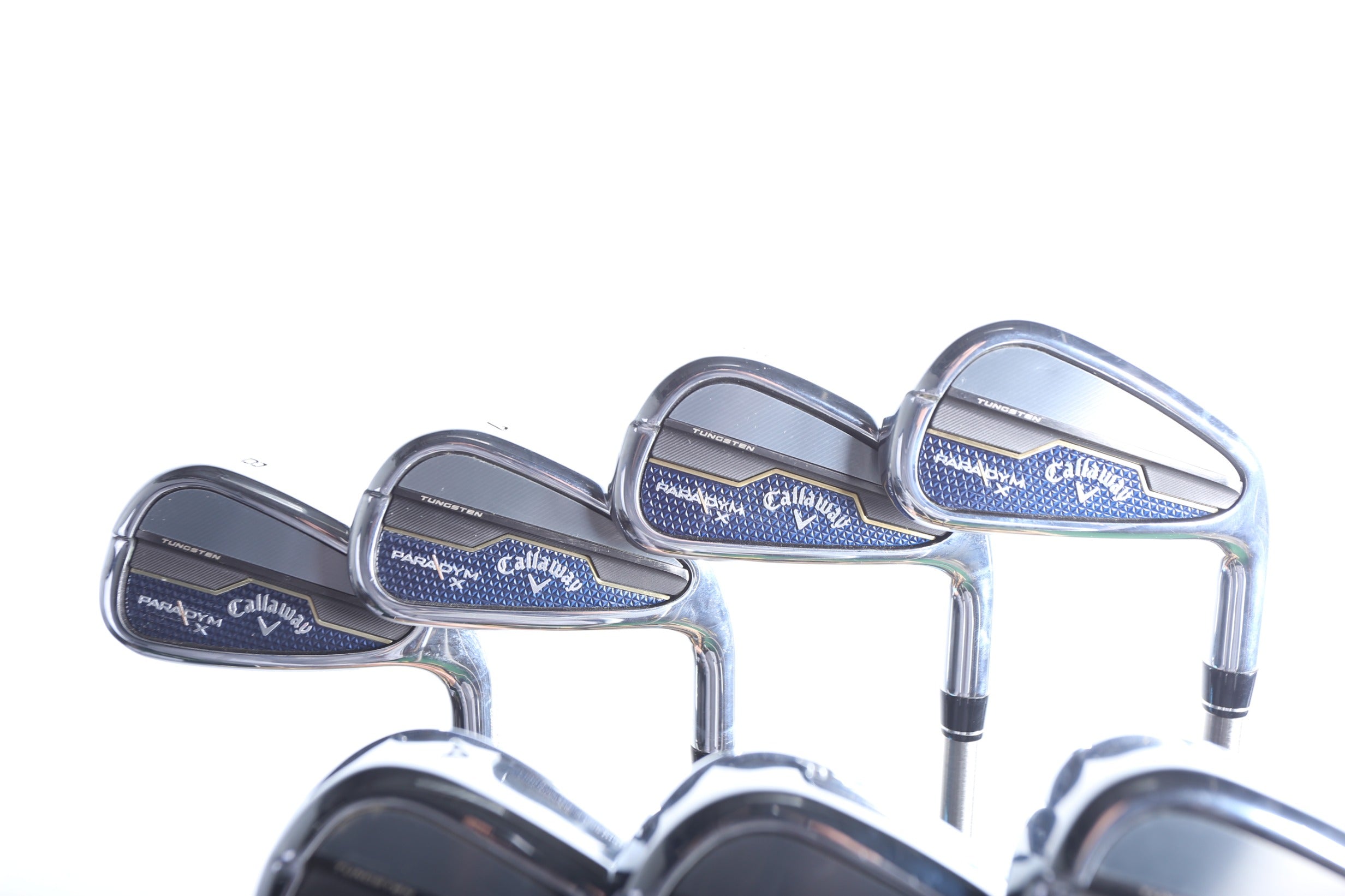 Premium Used Callaway Paradym X Iron Set - Right Handed 5-AW Regular Flex Golf Clubs for Men | Perfect for Course Play & Driving Range Practice