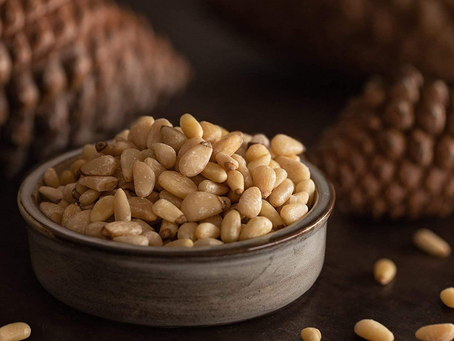Premium Bulk Pine Nuts 10 lb Wholesale Pack - Raw, Shelled, Non-GMO | Perfect for Baking, Cooking & Healthy Snacking