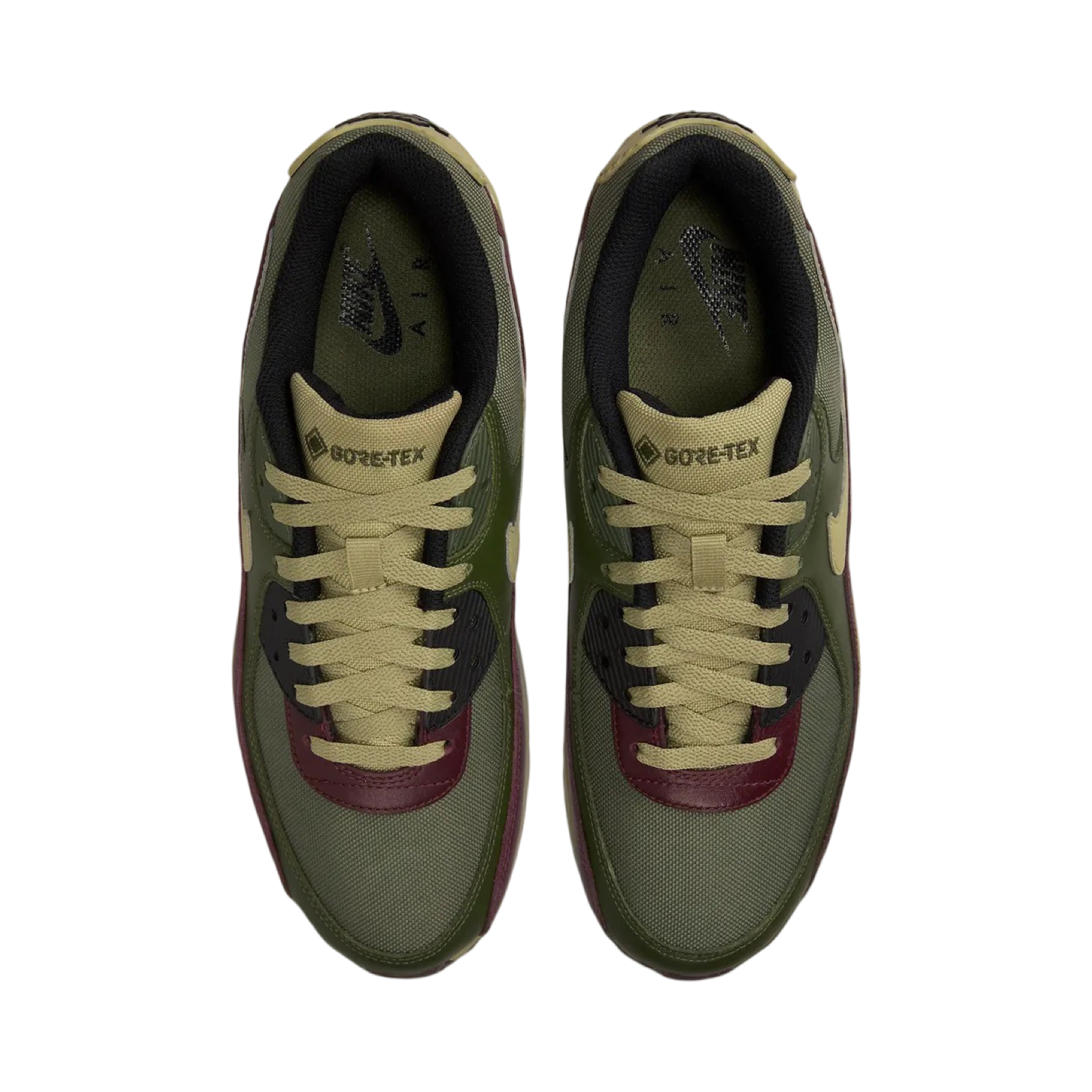Nike Air Max 90 Gore-Tex Sneakers - Waterproof Running Shoes for Men in Medium Olive Neutral - Perfect for Outdoor Activities & Urban Commuting