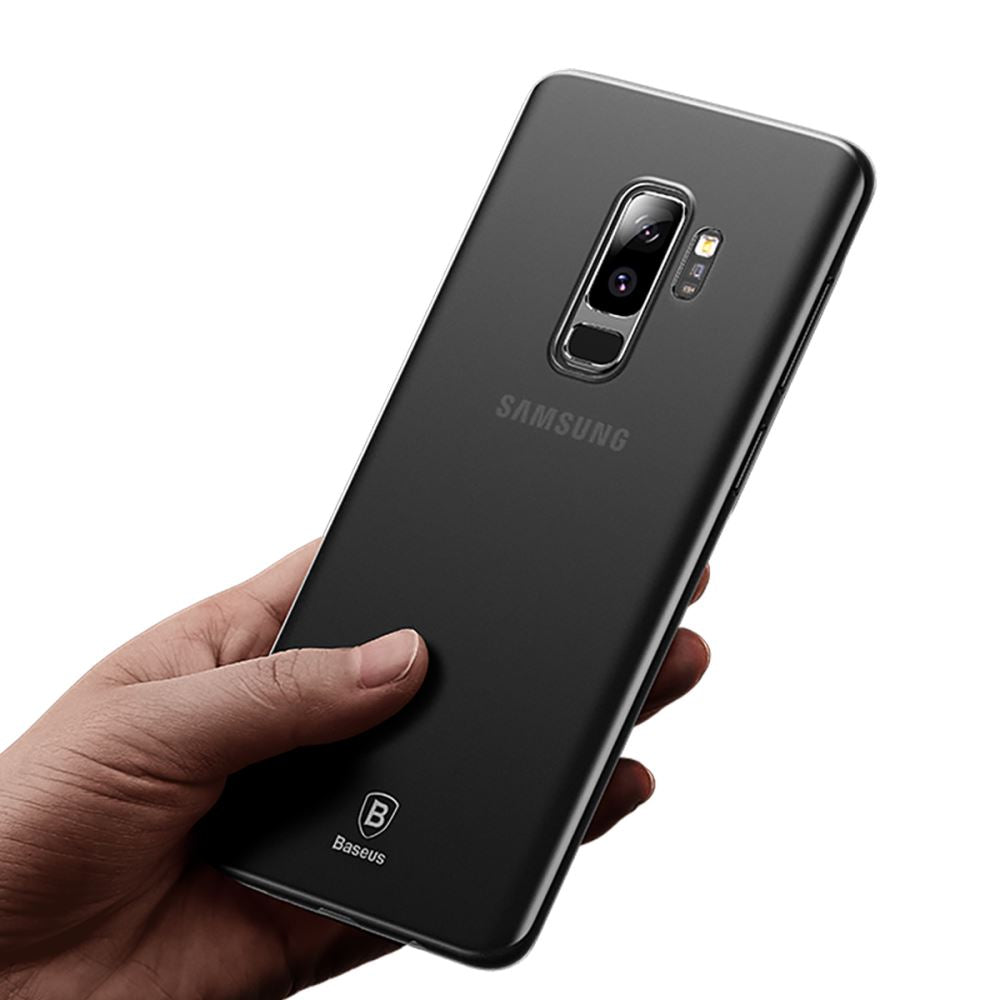 Baseus Wing Case for Samsung Galaxy S9 Plus - Slim Protective Phone Cover with Shock Absorption | Perfect for Everyday Use, Travel & Outdoor Activities