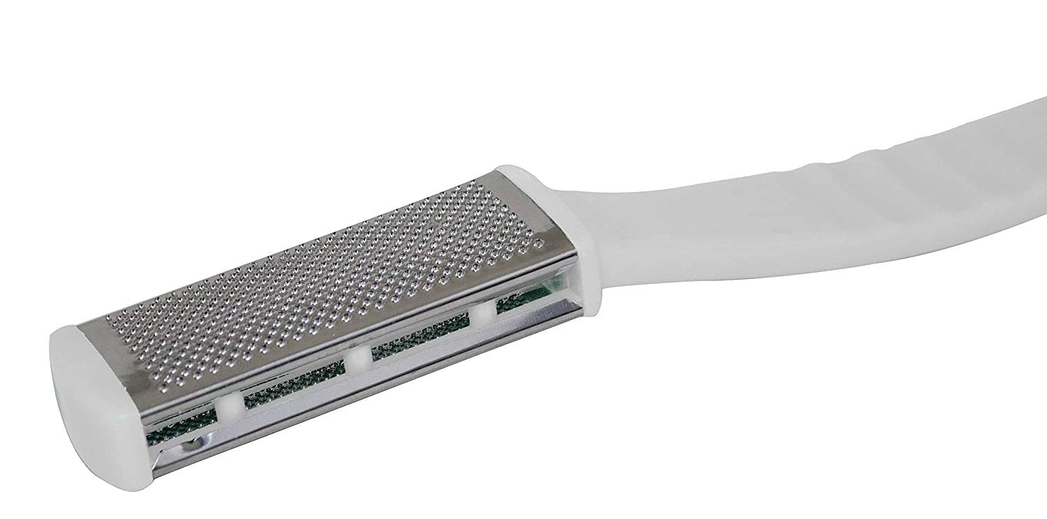 Premium Foot Pedicure Brush & Pumice Stone Set - Exfoliating Scrubber for Dead Skin Removal - Pedicure Tool Kit for Soft Smooth Feet - Ideal for Home Spa, Salon & Travel Care (Pack of 1)
