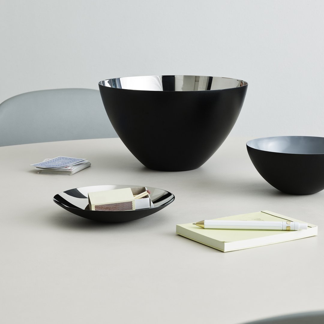 Premium Krenchel Krenit Bowl Set - Modern Scandinavian Design by Normann Copenhagen - Perfect for Salads, Snacks & Stylish Home Decor
