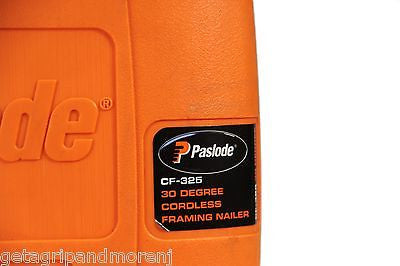 Paslode CF325 30-Degree Cordless Framing Nailer Kit with Case - Perfect for Roofing, Deck Building & Framing Construction Projects