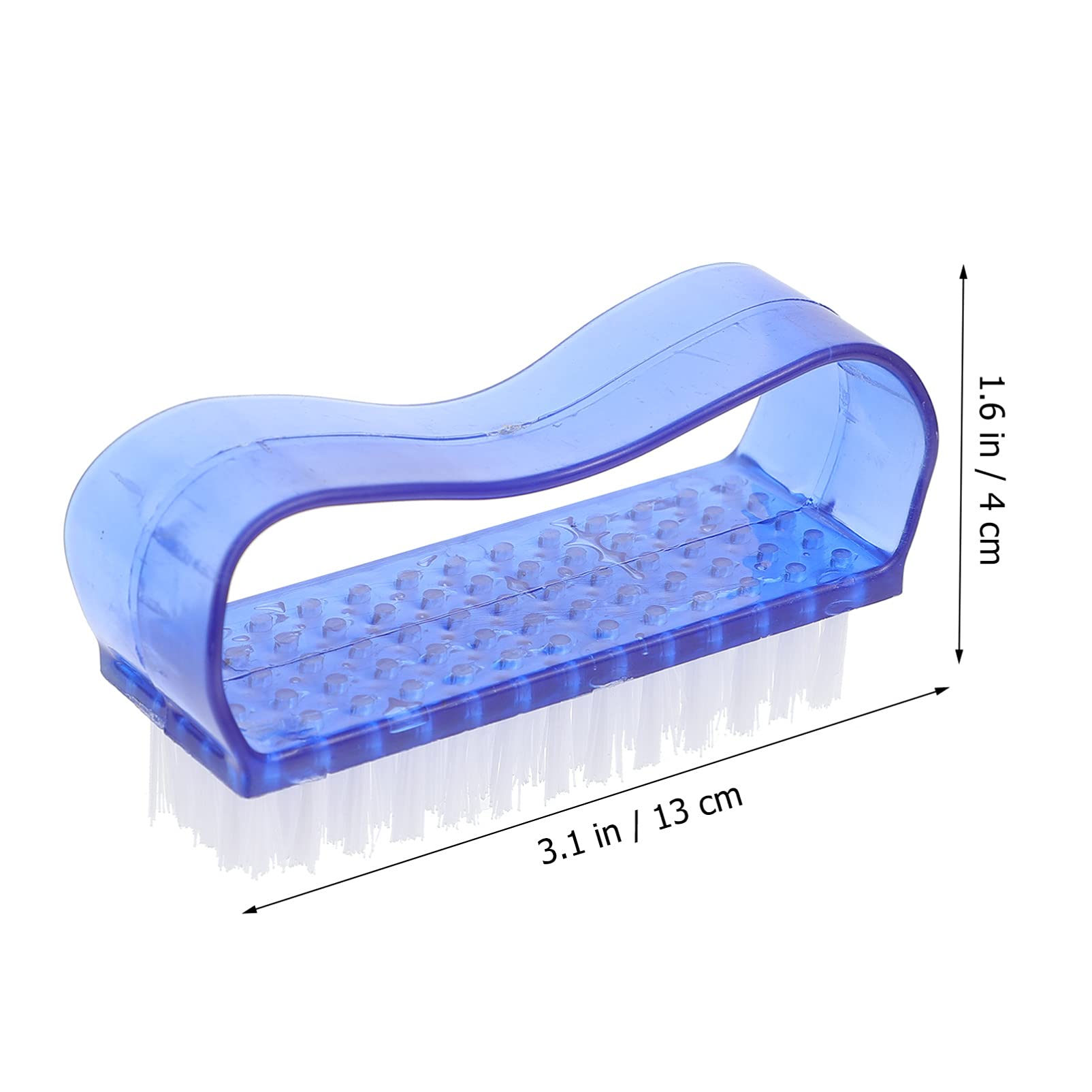 EXCEART Professional Nail Cleaning Brush - 1PC Manicure Dust Brush for Nail Art, Pedicure & Fingernail Care - Perfect for Home Salon, DIY Nail Design & Professional Manicure Tools Kit