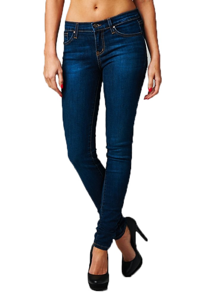 Angry Rabbit Women's Premium Skinny Denim Jeans - Made in USA | High-Quality Stretch Jeans for Casual Wear & Everyday Outfits